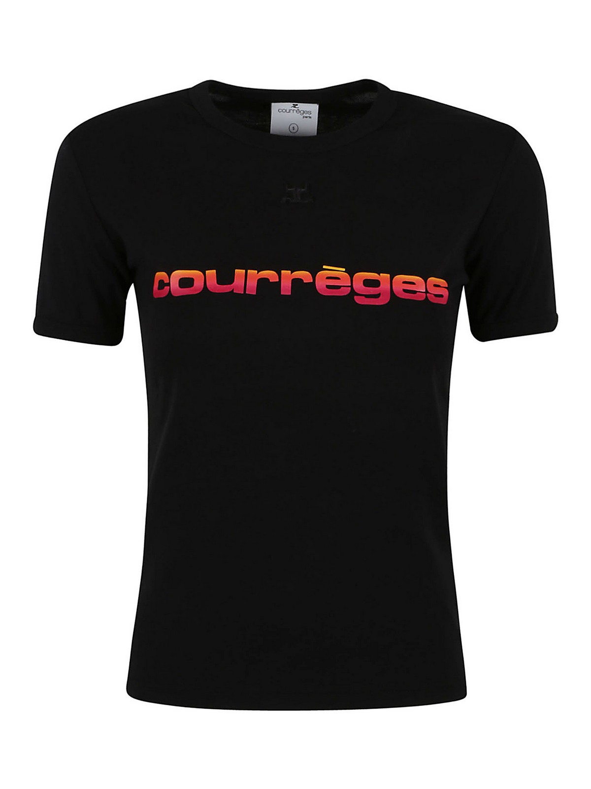 T-shirts Courreges - Sunset bumpy t- shirt - 523JTS017JS00709999