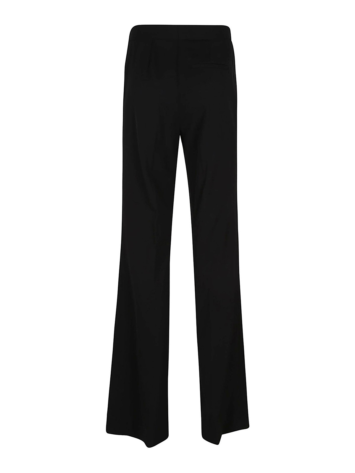 Shop Stella Mccartney Flared Trousers In Black