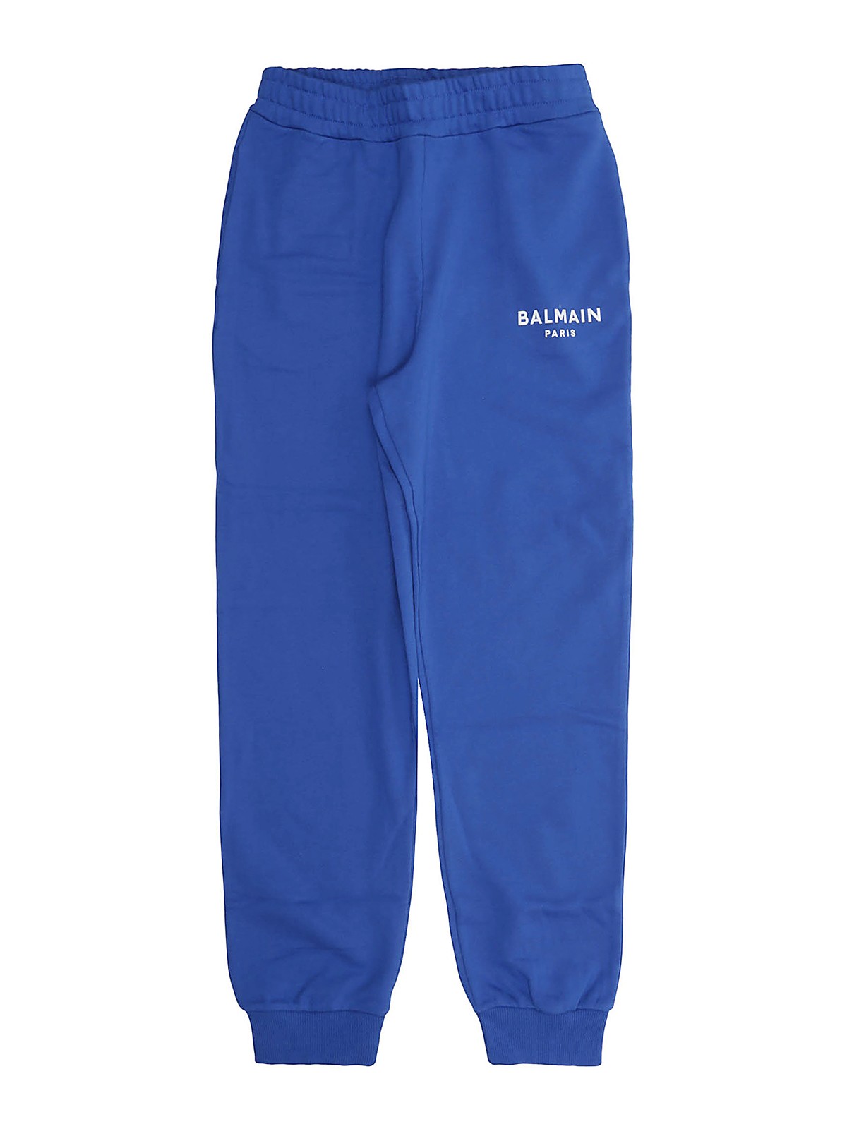 Balmain Kids' Logo Swetpants In Blue