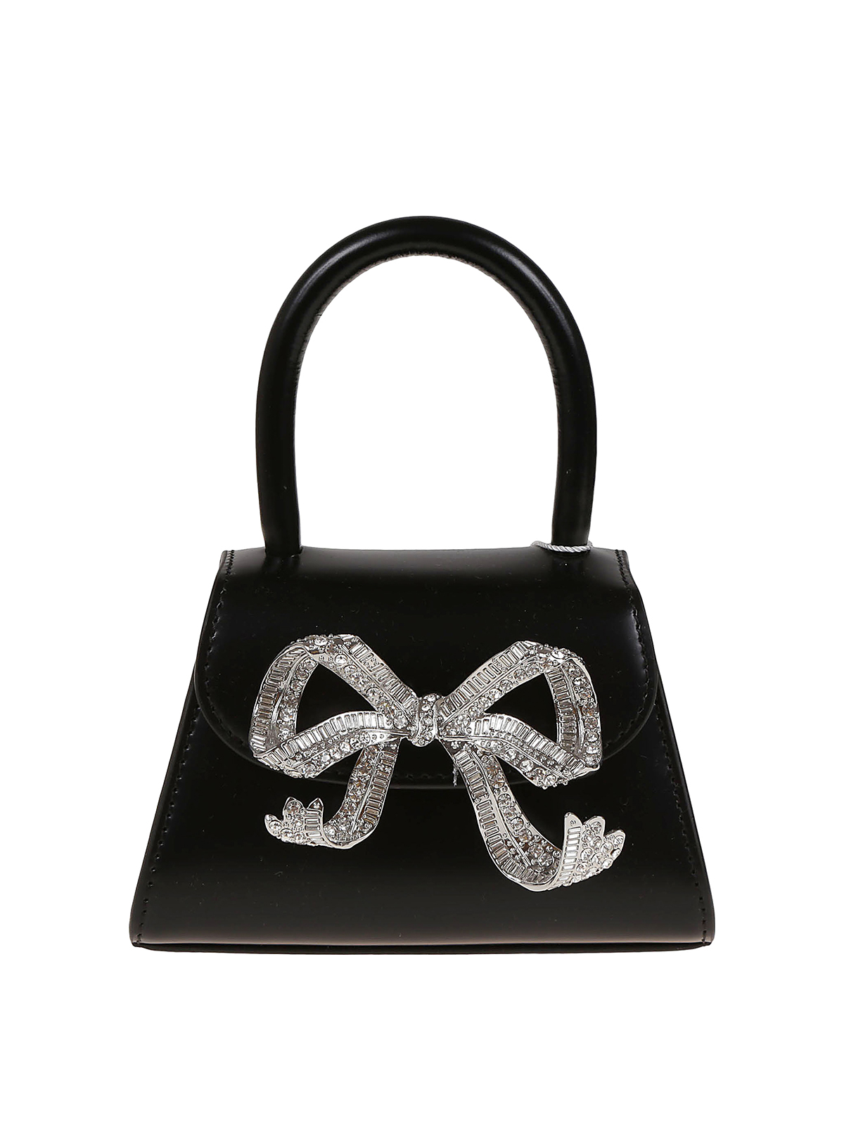 Self Portrait Black capri silver micro - Black|AW22300SJBLACK