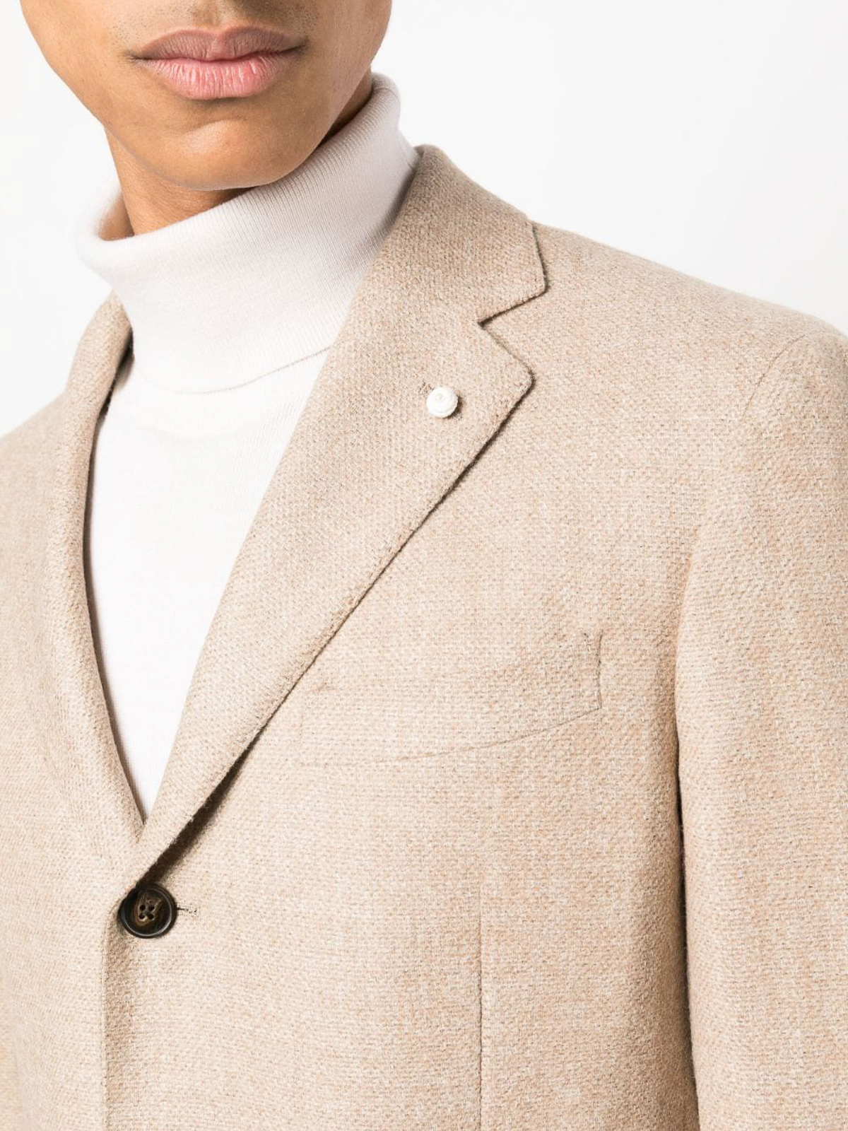 Luigi Bianchi Mantova Jacket - Beige - Men|32516012401BEIGE
