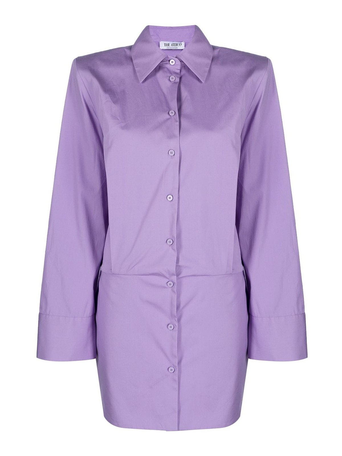 Shop Attico Vestido Corto - Púrpura In Purple