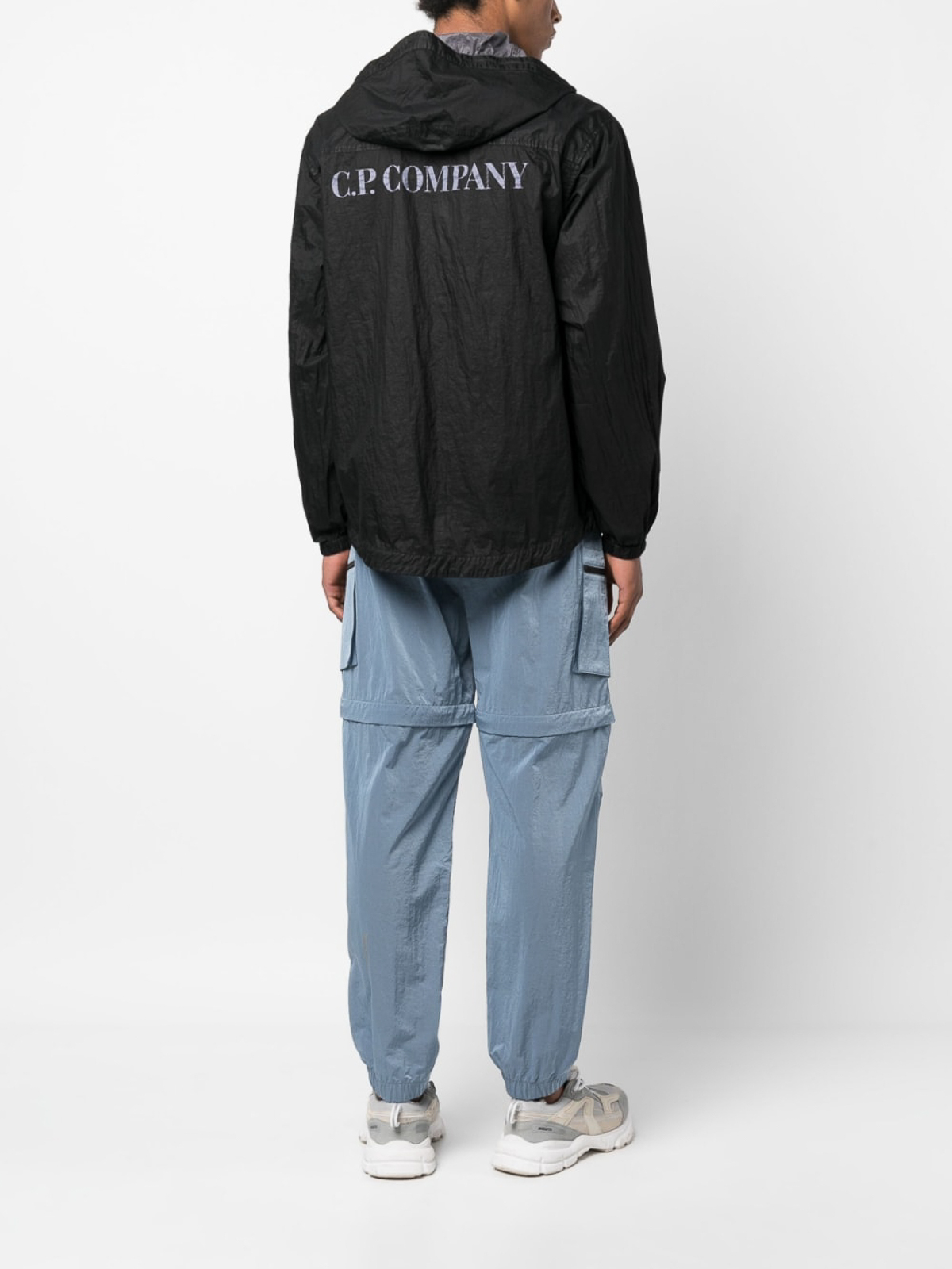 C.P. Company Light microweave laminated hooded jacket 