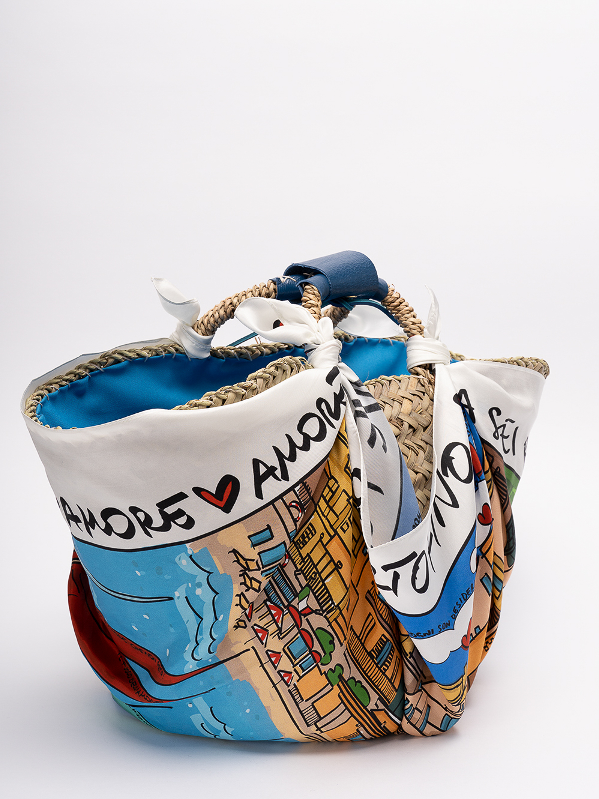 Totes bags Danié Made in Sicily - `portofino` limited edition straw bag ...