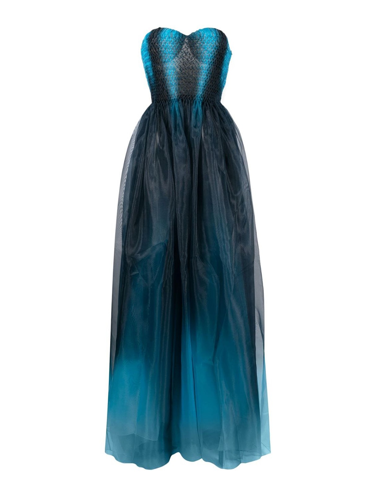 Ermanno Scervino Long dress - Blue - Women|D422Q336FDGYDS4212