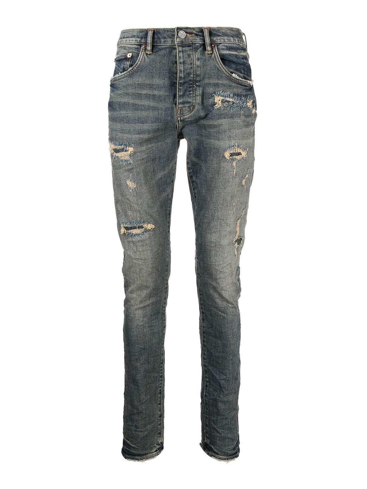 Straight leg jeans Purple Brand - `p001 iqdp` jeans - P001IQDPMID