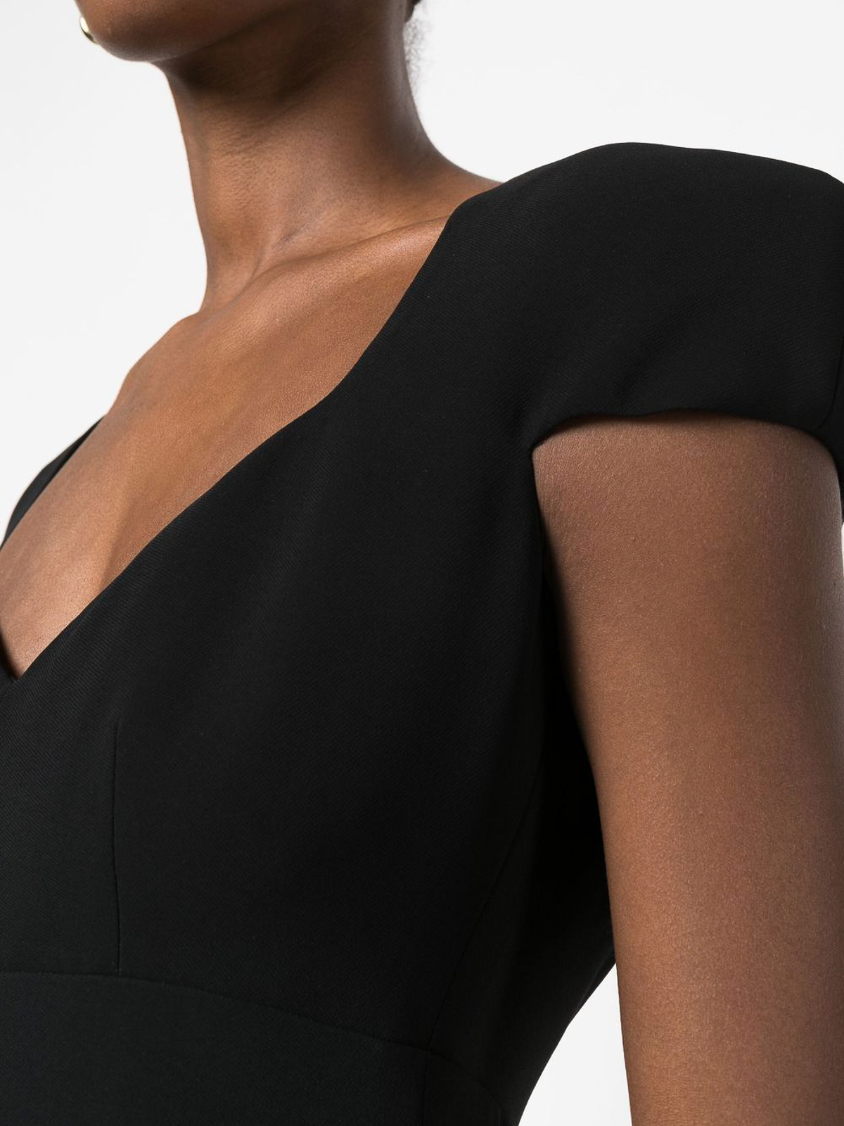 Shop Versace Mini Dress In Negro
