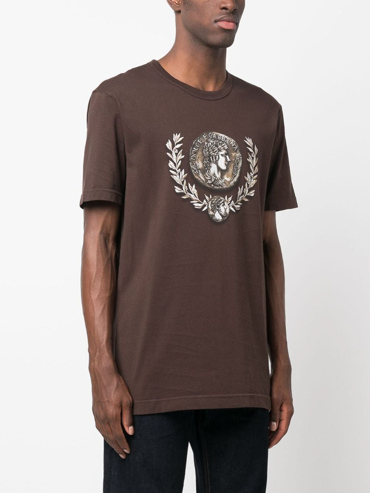 Dolce & Gabbana T-shirt - Brown - Men | G8PE3TG7J6GM1213