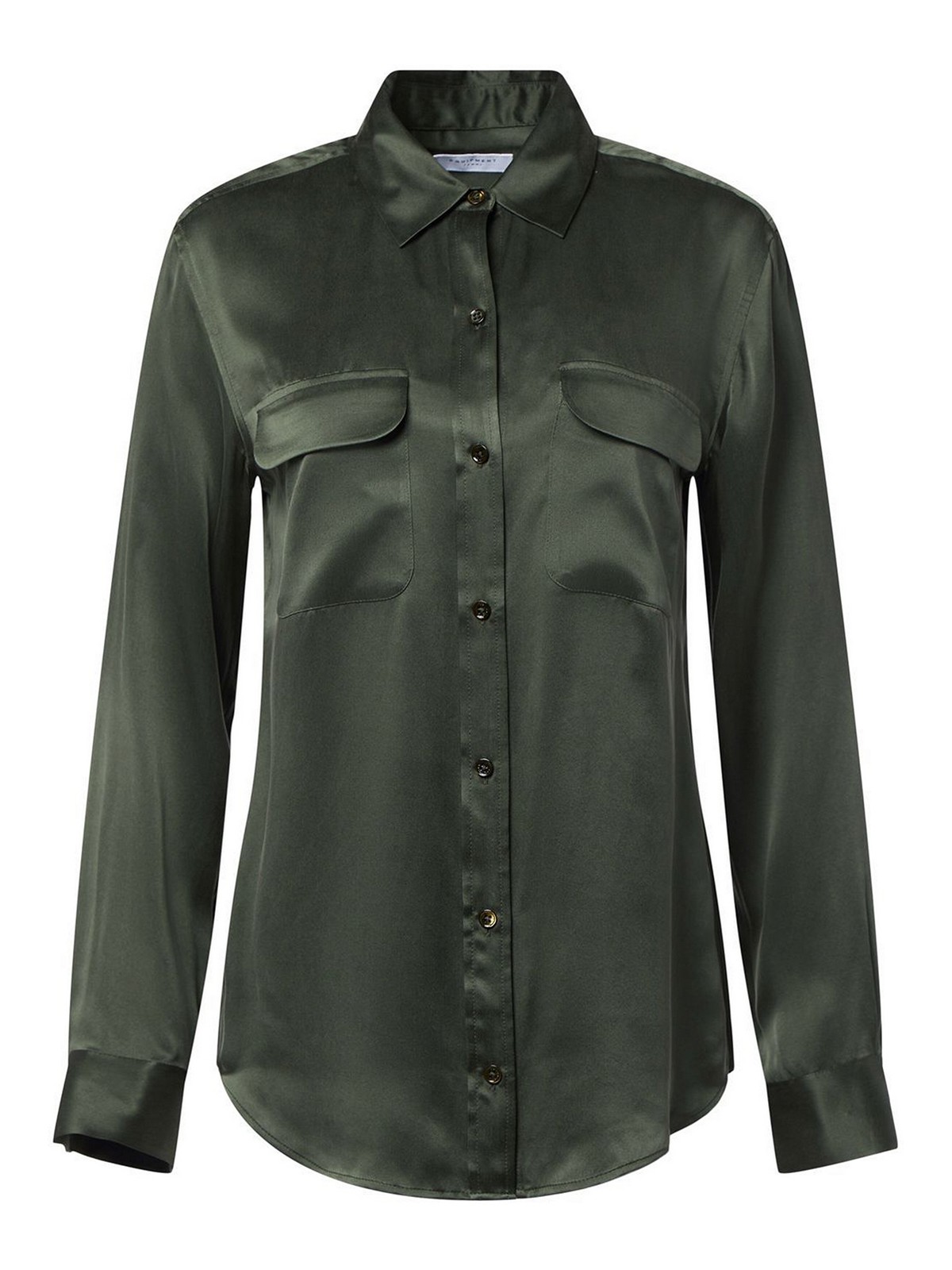 Shop Equipment `signature` Shirt In Dark Green