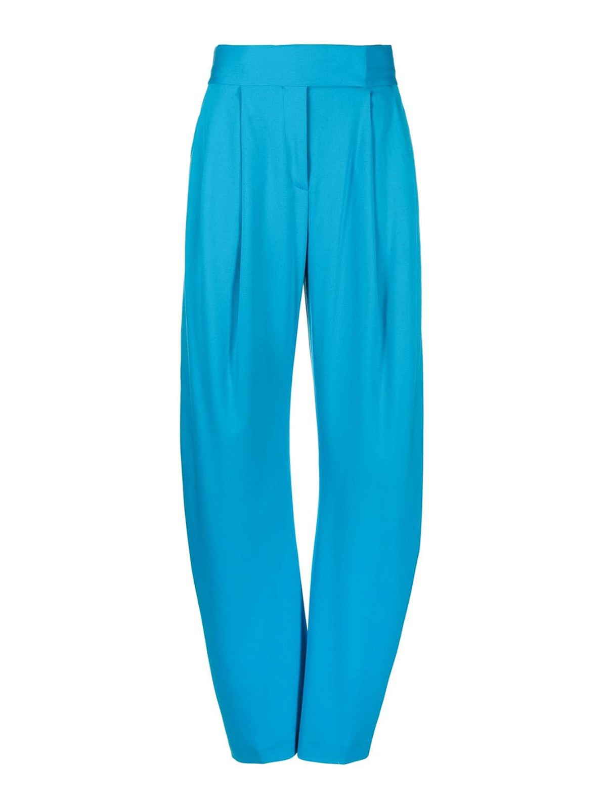 Shop Attico `gary` Long Pants In Azul
