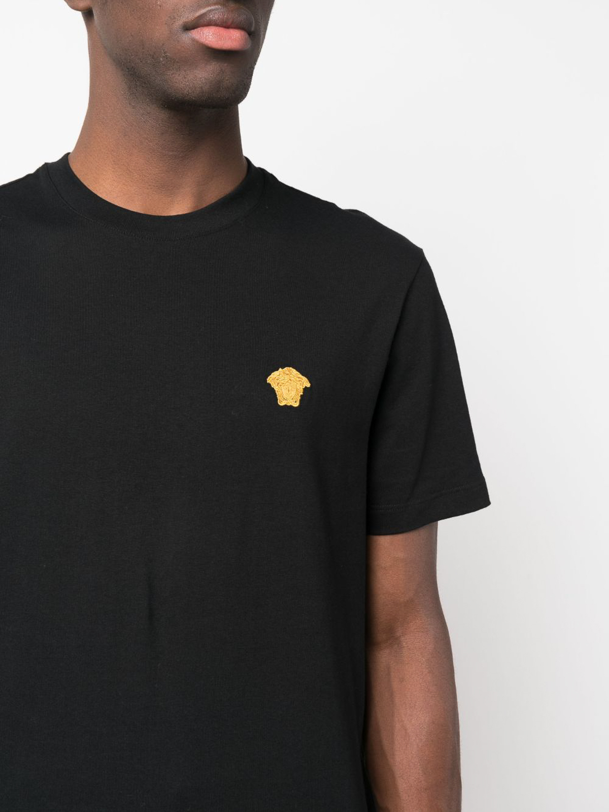 Versace `medusa pop` embroidery t-shirt - Men
