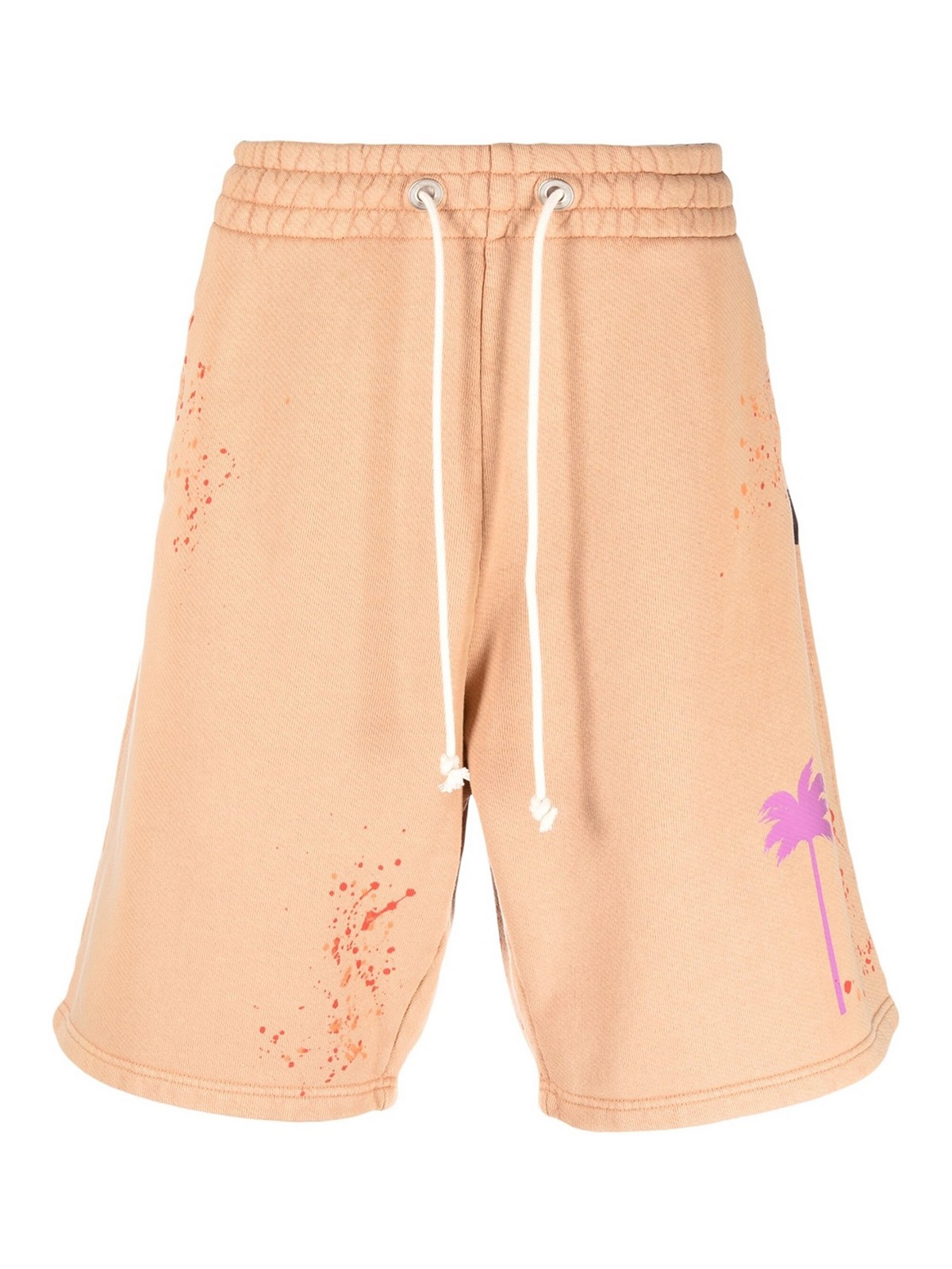 Palm Angels `pxp painted` sweatshorts - Men Palm Angels `pxp painted` sweatshorts - Men