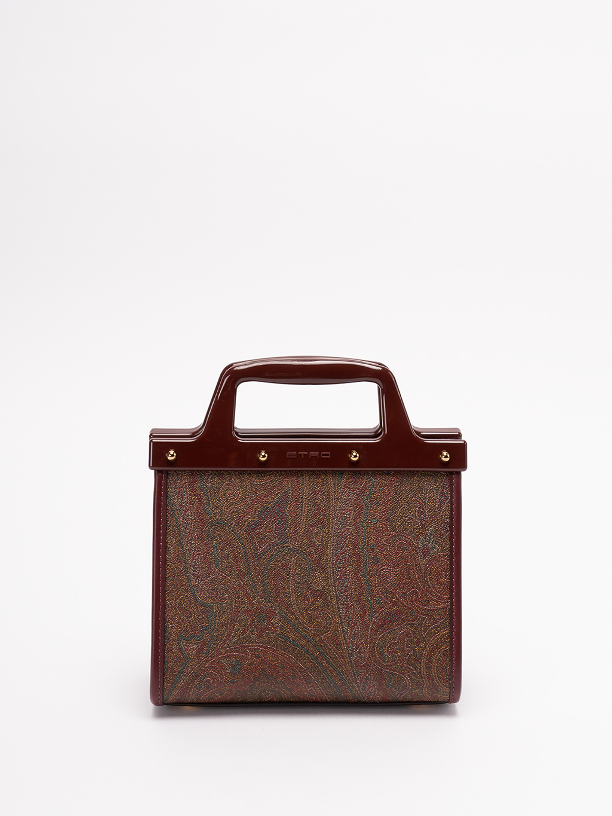 Shop Etro Mini `love Trotter` Shopping Bag In Red