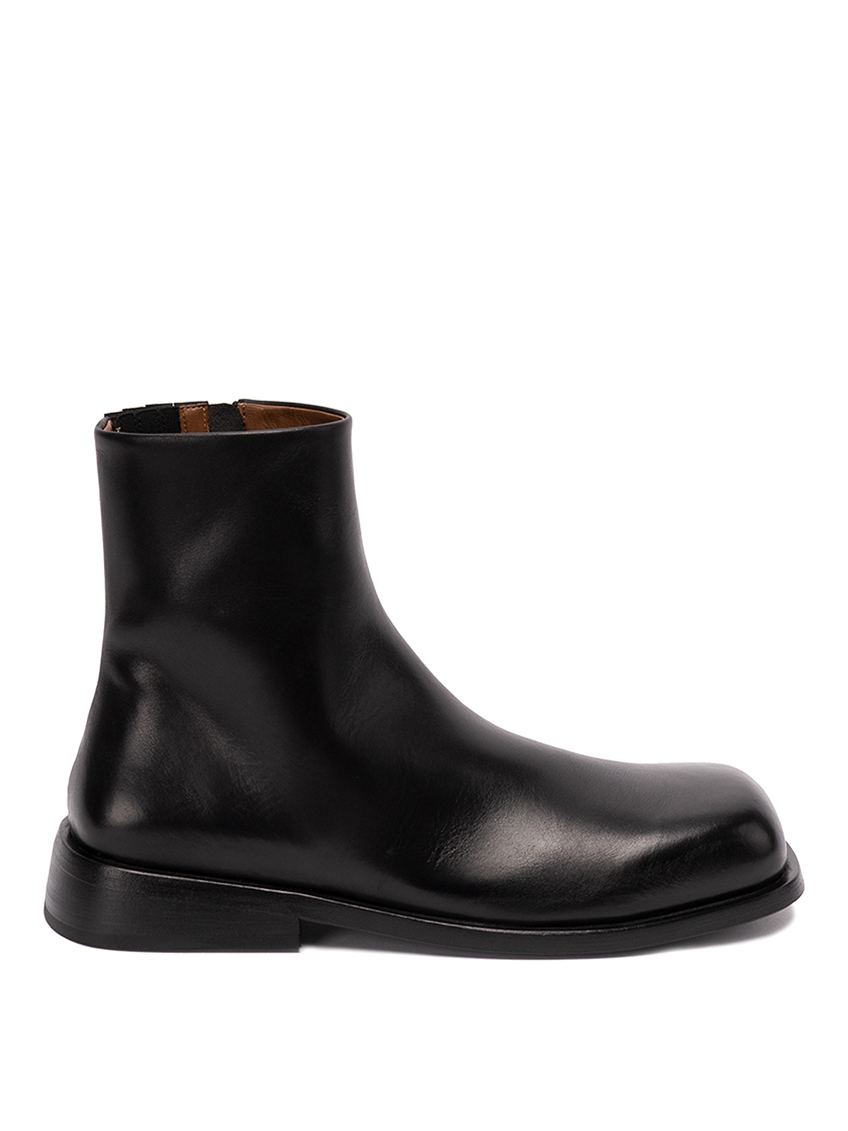MARSÈLL `TELLO` LEATHER ANKLE BOOTS