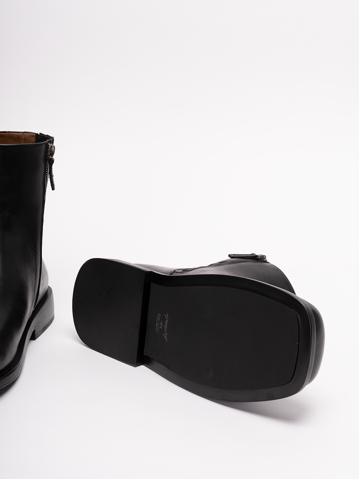Marsèll `tello` leather ankle boots - Black - Men | MM4475146666