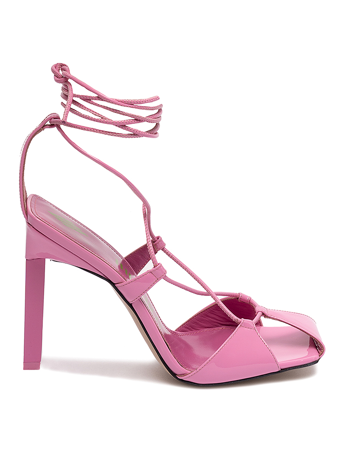 Attico Zapatos Con Cordones - Rosado Claro In Light Pink