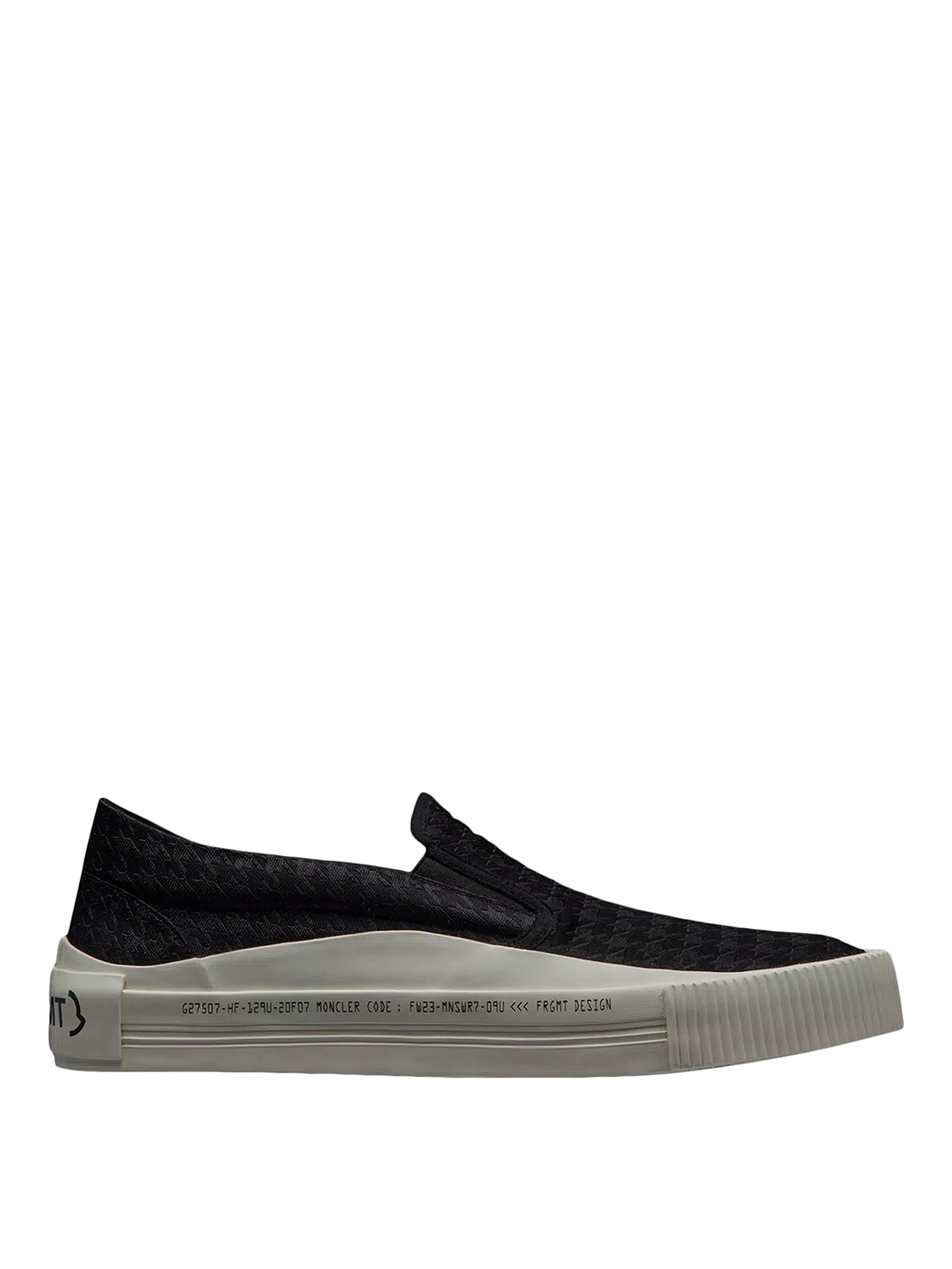 Moncler Vulcan Trainers In Negro