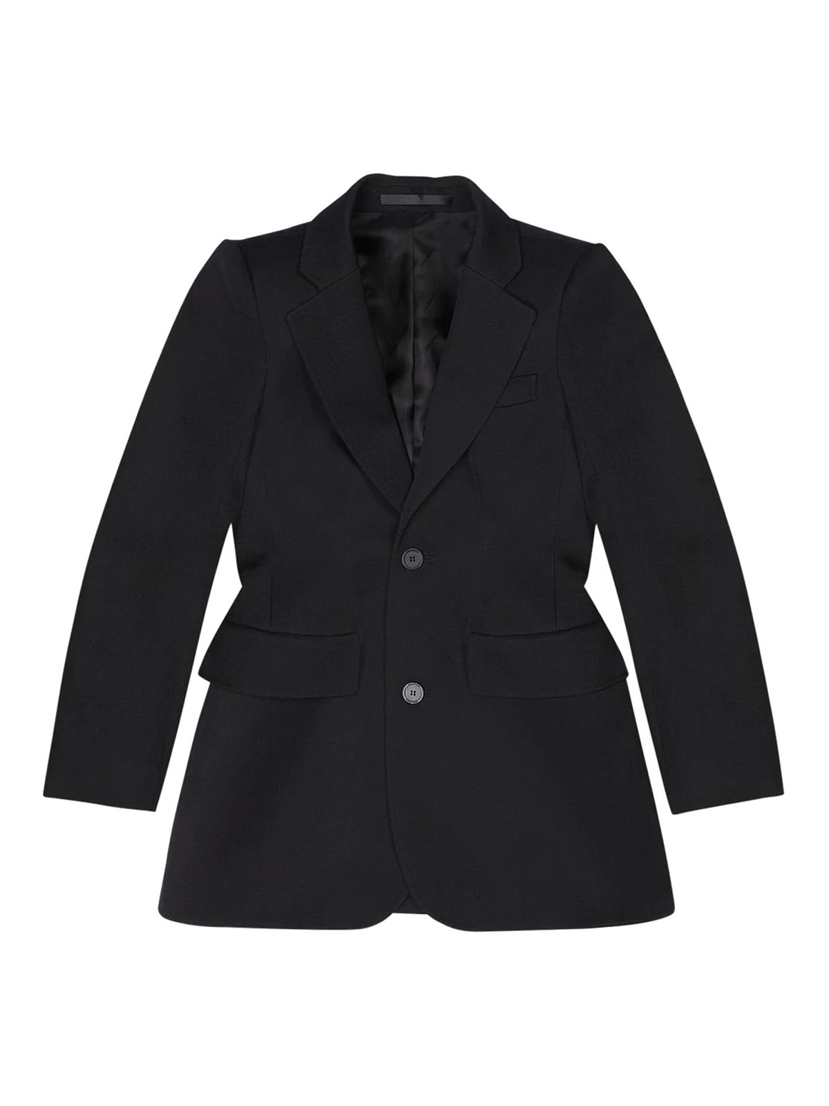Balenciaga Hourglass jacket - Black - Women | 725199TJT241000