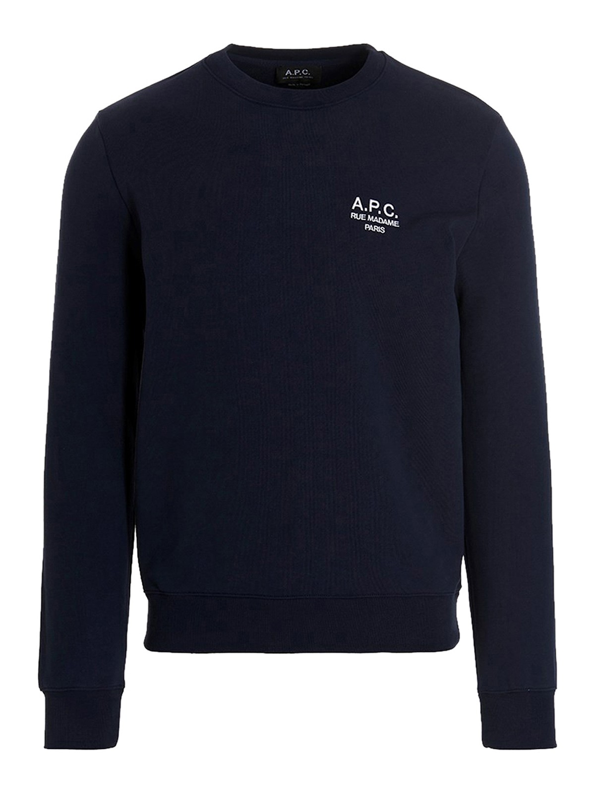 Apc Sweatshirt With Logo Print In Black