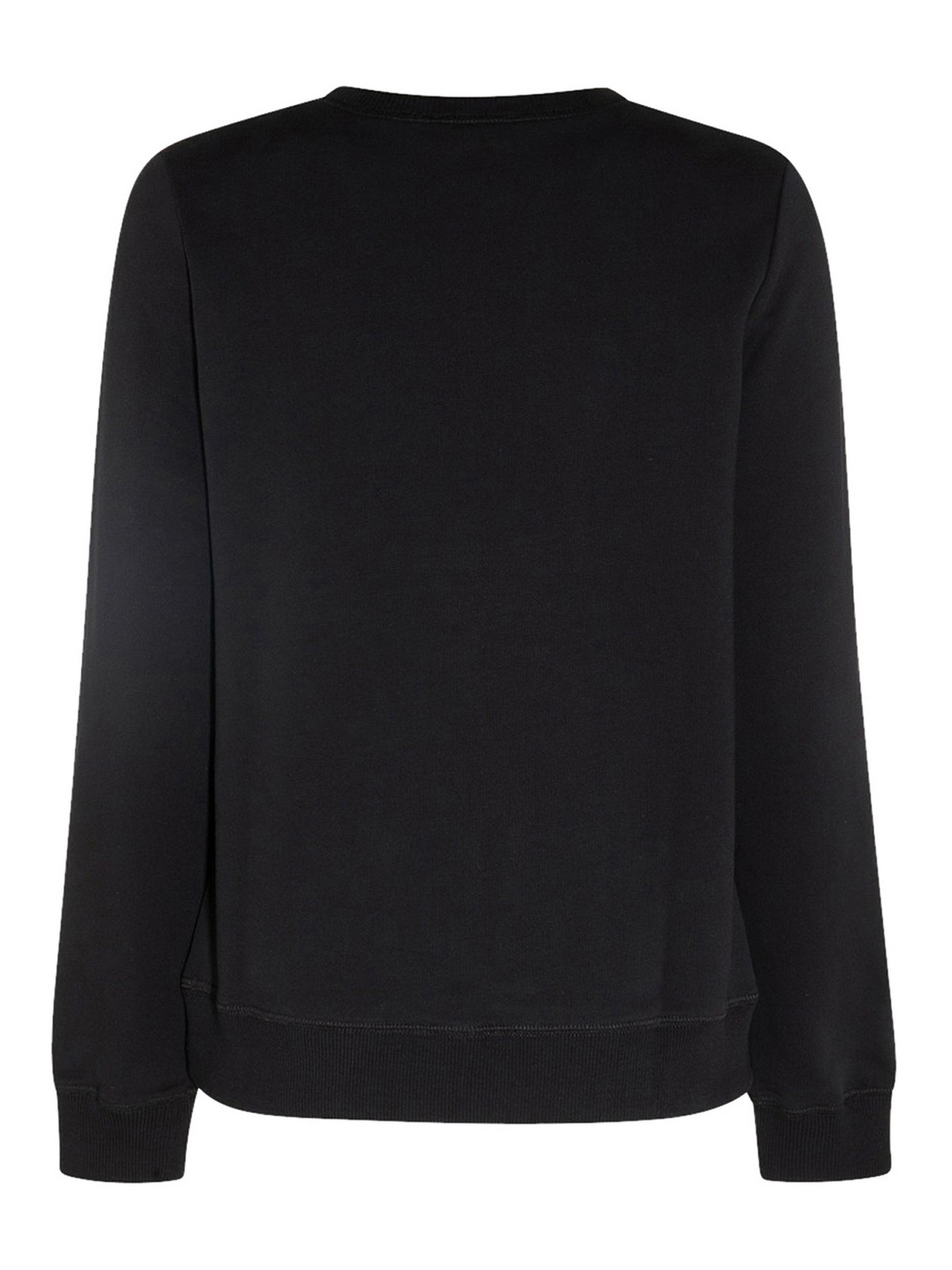 Shop Apc Cotton Sweatshirt In Black