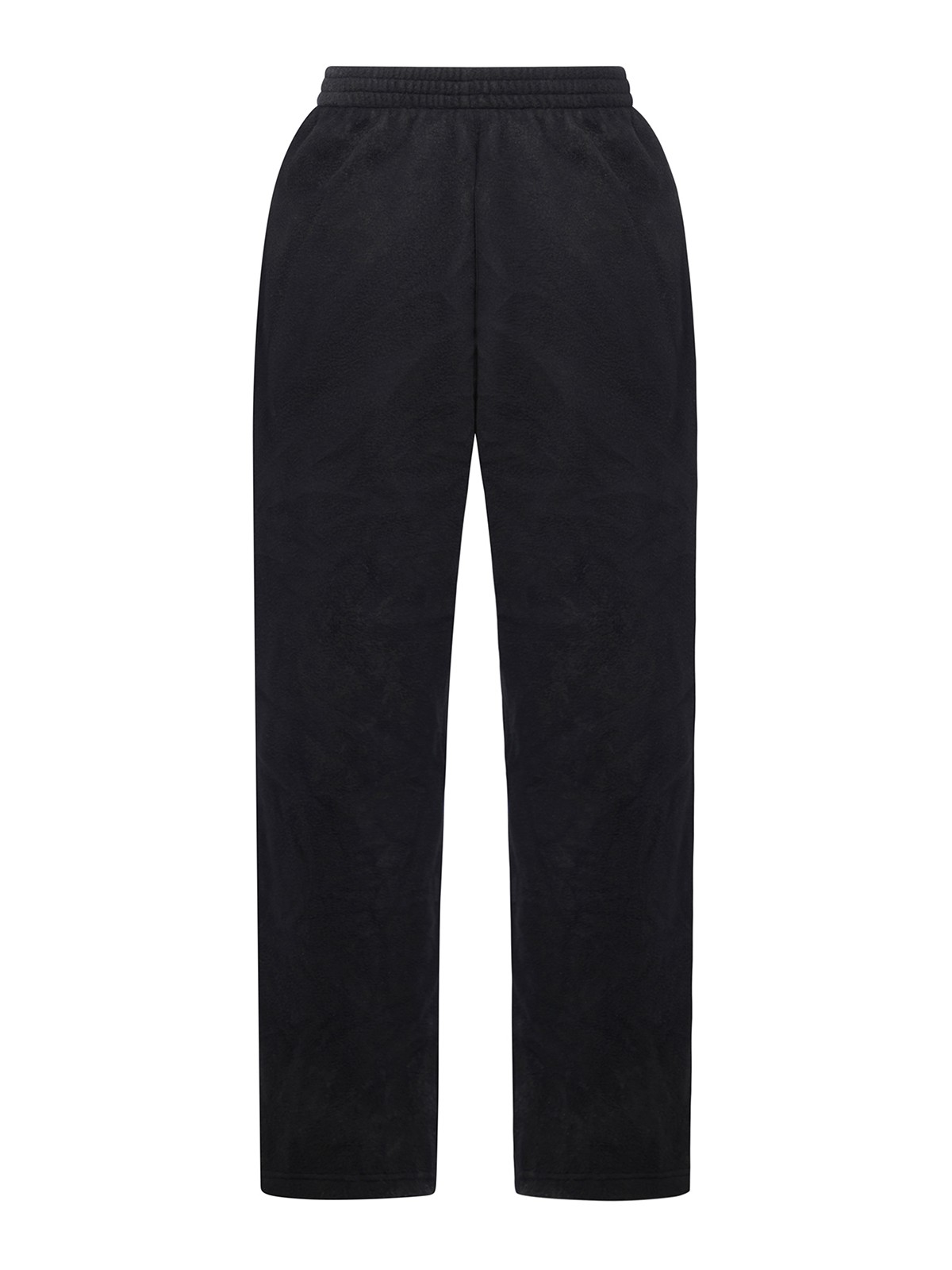Shop Balenciaga Crinkled Pants In Black