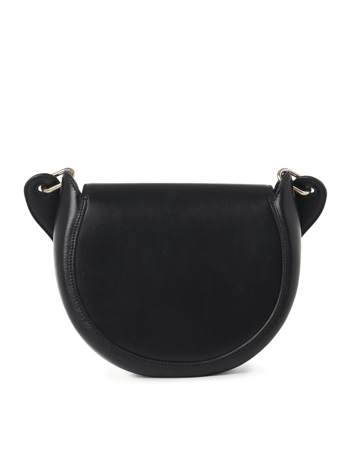 Shop Chloé Leather Bag In Black