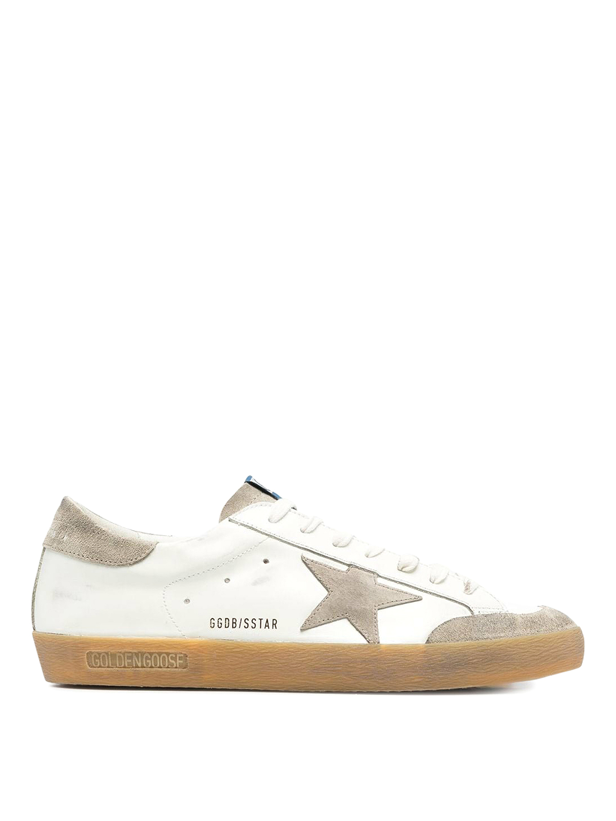 Golden Goose Super-star Sneaker In Grey