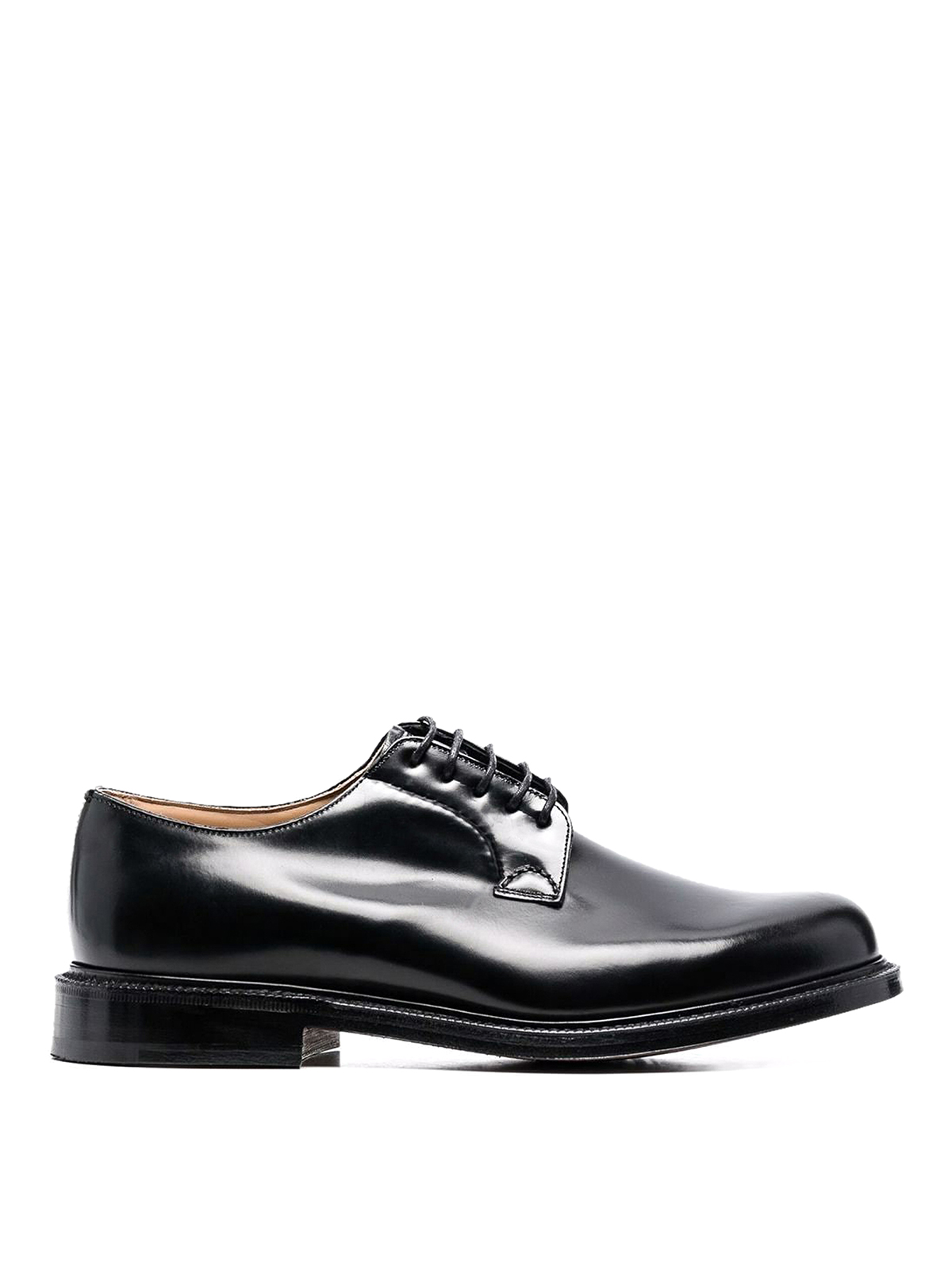 Church's Classic Leather Shoes In Negro