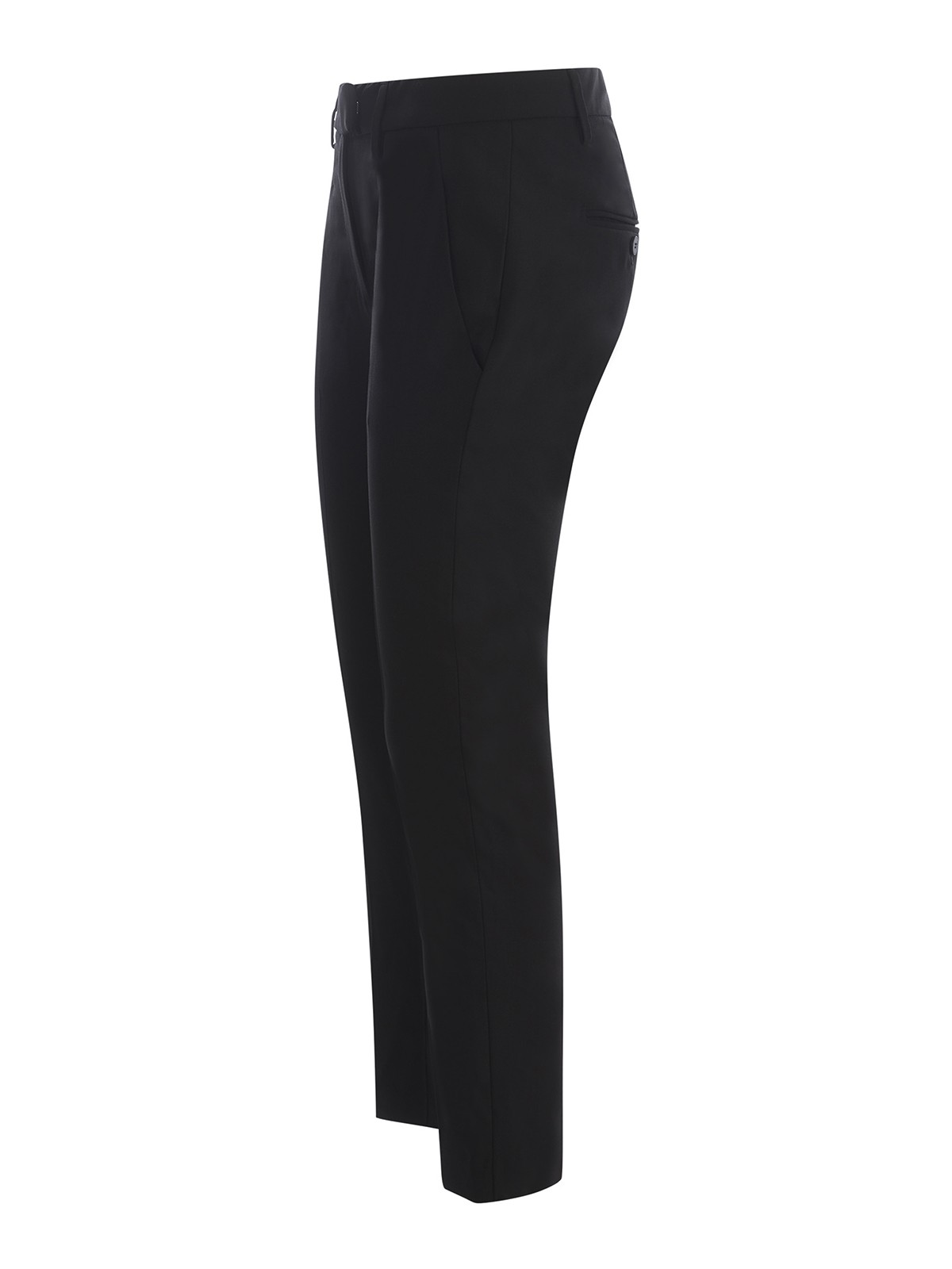 Shop Dondup Trousers  In Black