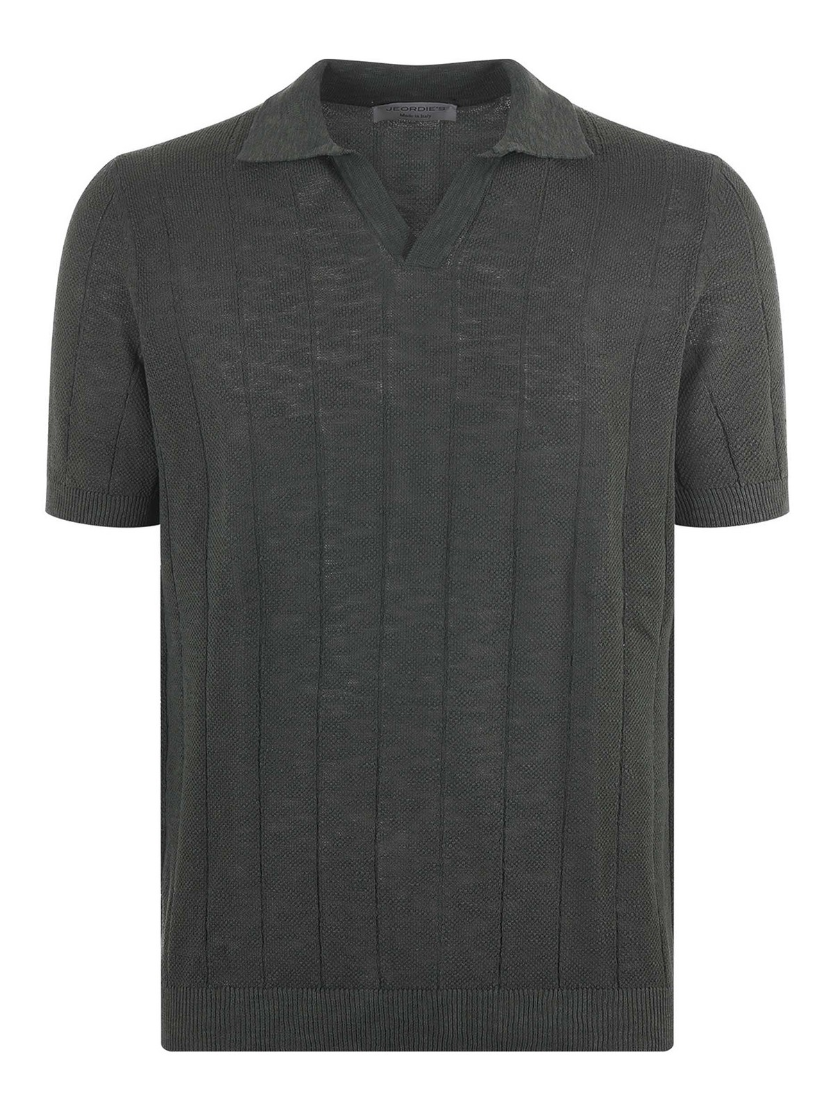Shop Jeordie's Jeordies Polo Shirt In Dark Green