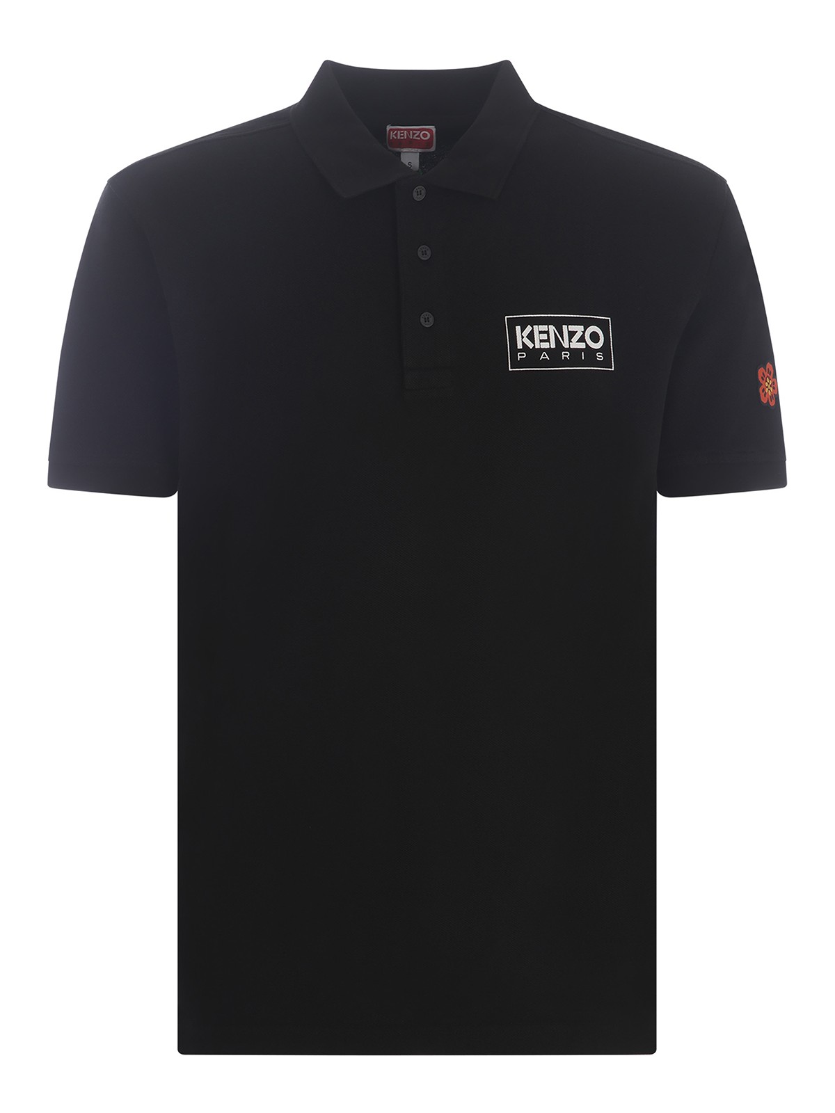 Kenzo Polo Shirt  In Cotton In Black