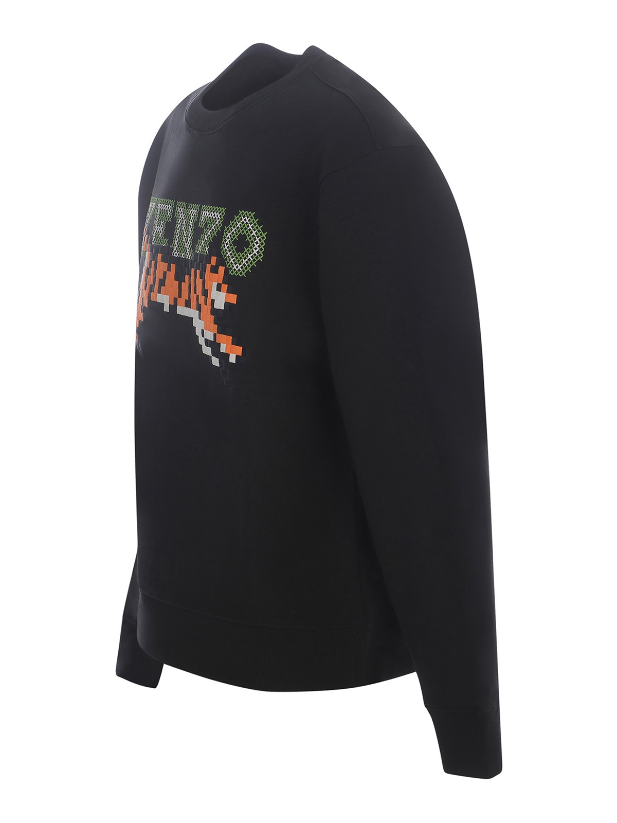 Shop Kenzo Sweatshirt  In Cotton In Black