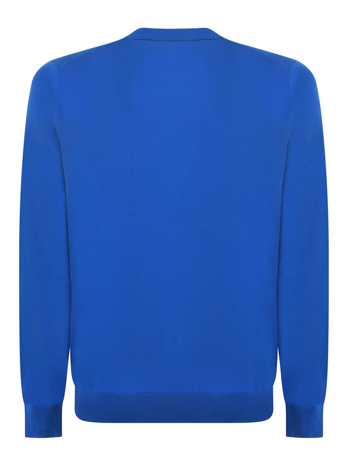 Shop Paolo Pecora Paolo Sheep Sweater In Blue