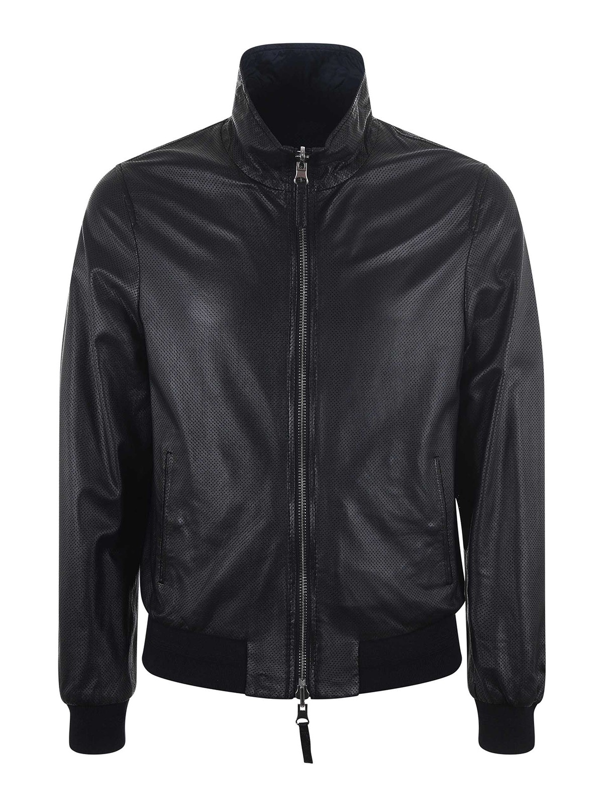 The Jack Leathers Reversible Jacket In Black