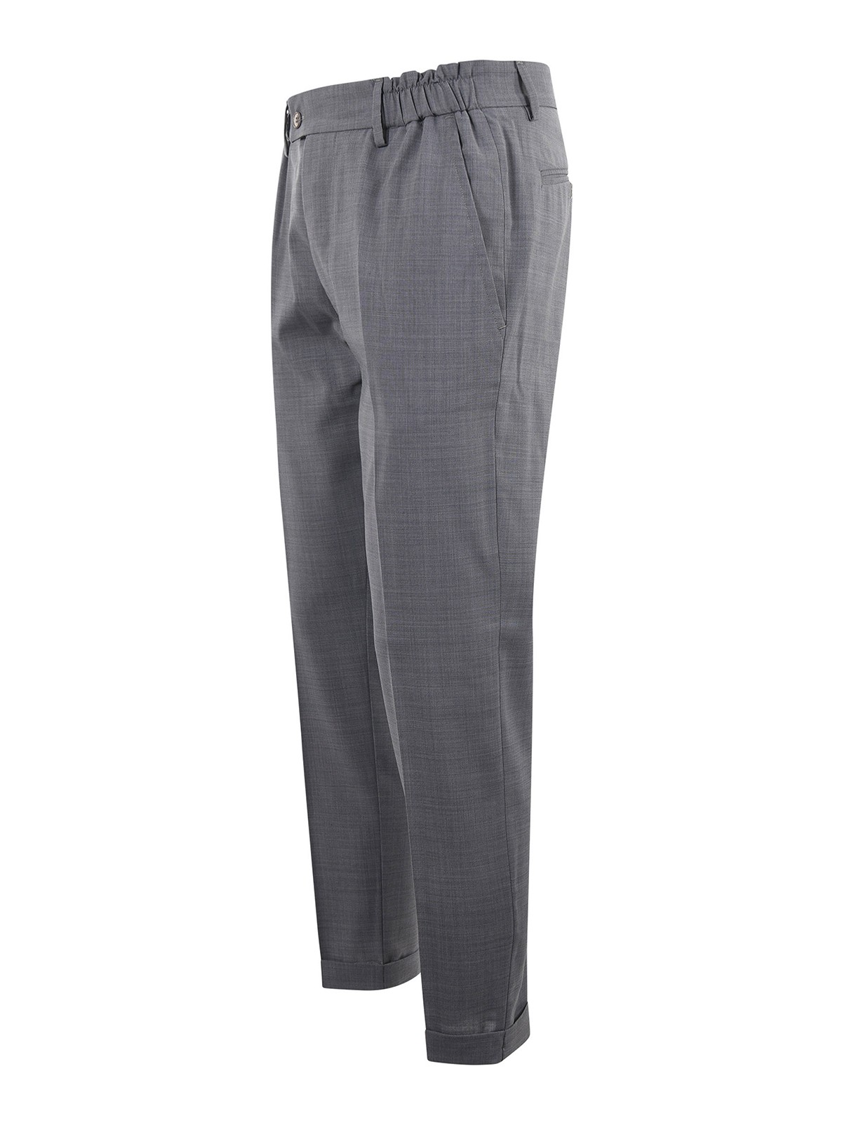 Shop Yes London Trousers In Grey