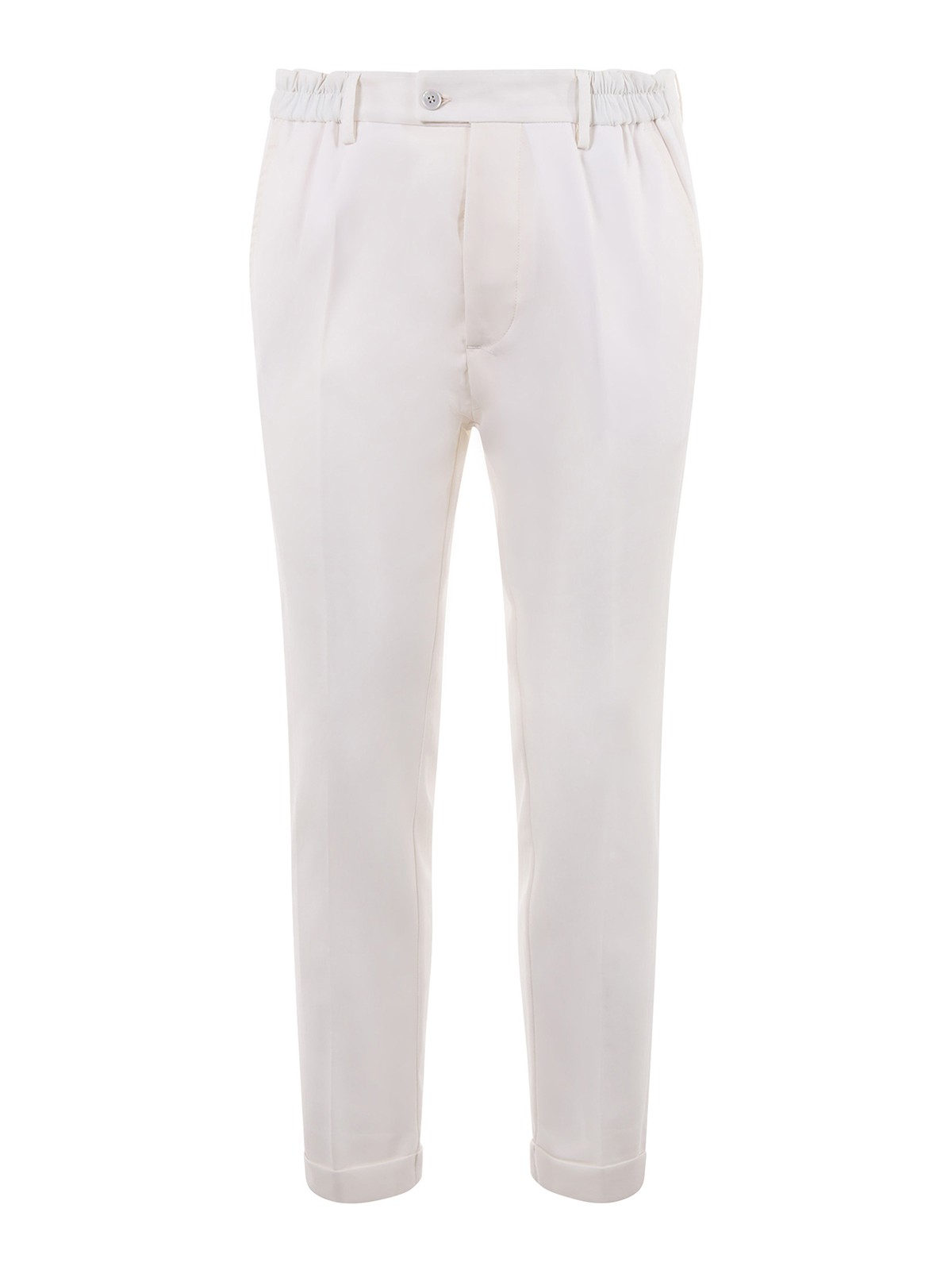 Yes London Trousers In Cream