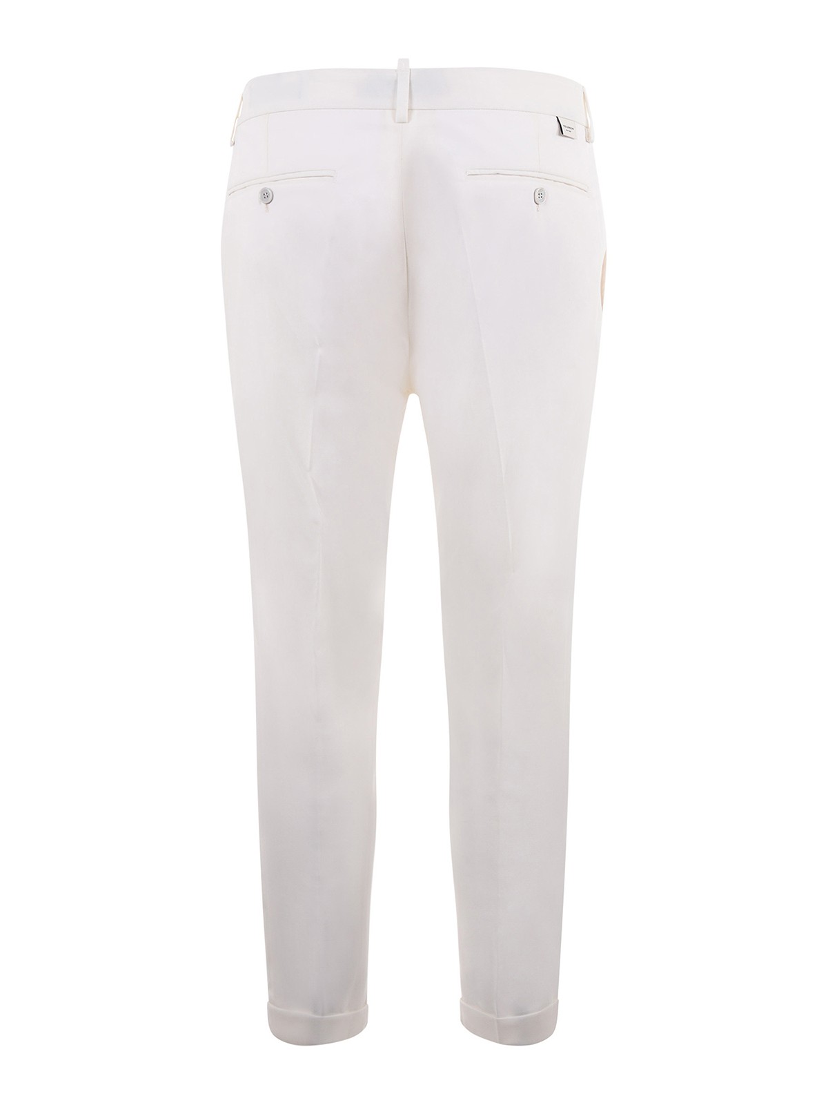 Shop Yes London Trousers In Cream