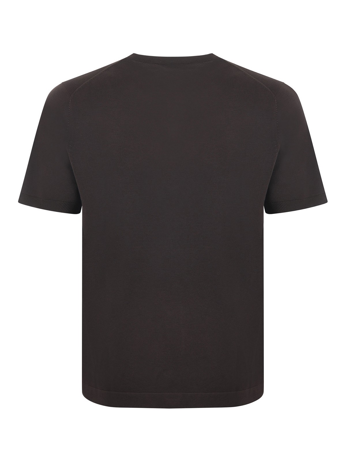 Shop Jeordie's Jeordies T-shirt In Dark Brown