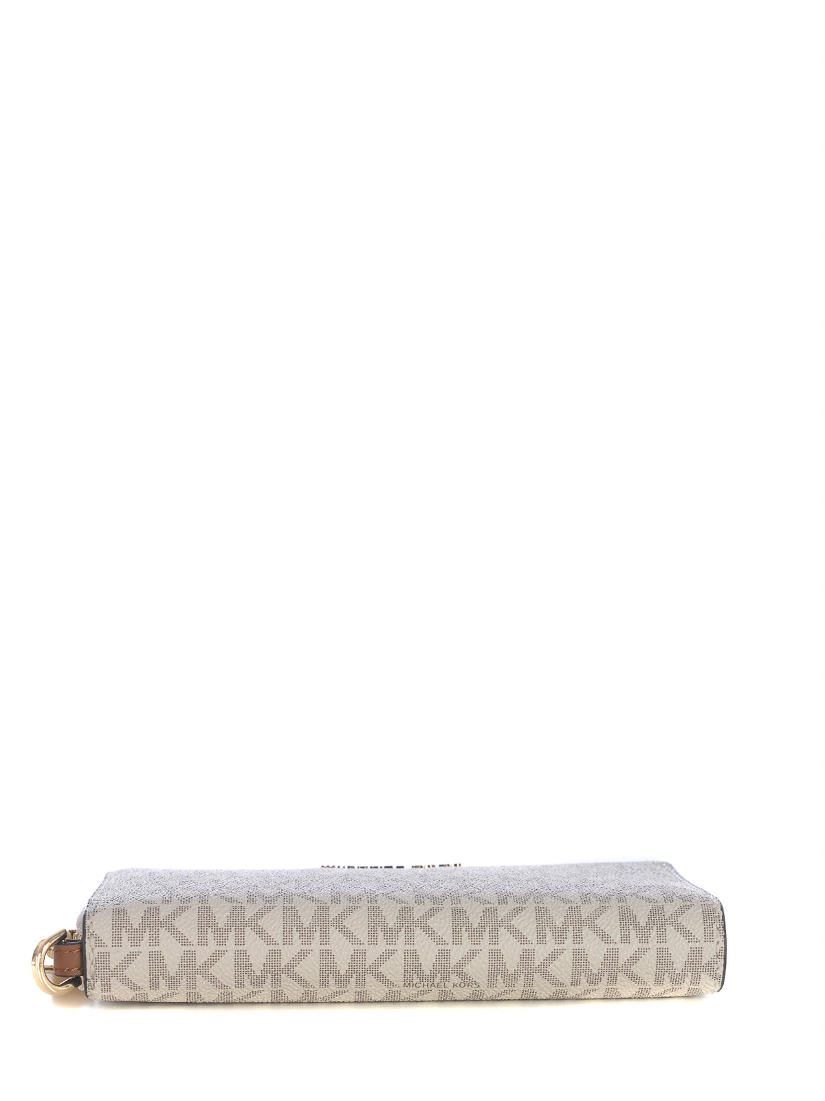 Shop Michael Kors Wallet  In Coated Canvas In Yellow