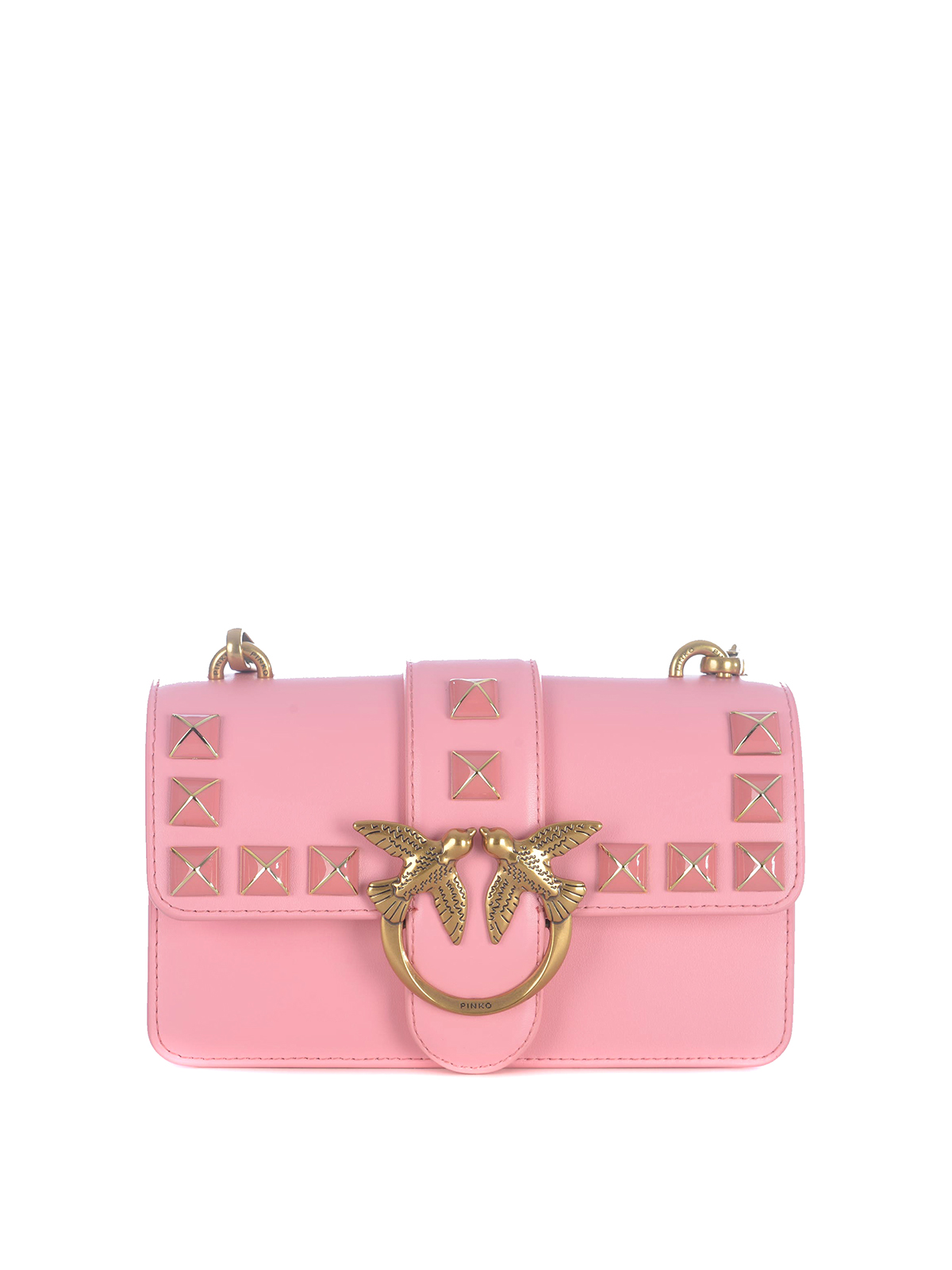 Pink pinko bag sale