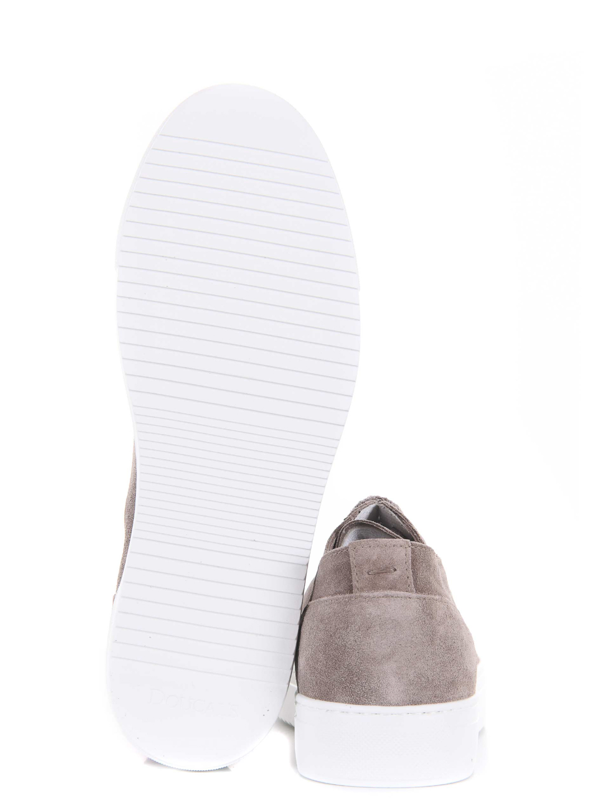 Shop Doucal's Doucals Mens Sneakers In Grey
