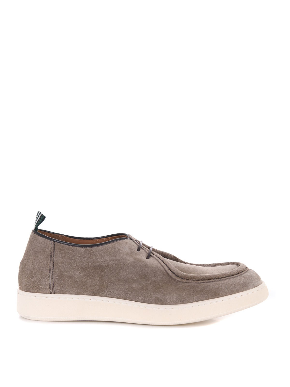 Shop Green George Shoes In Grey