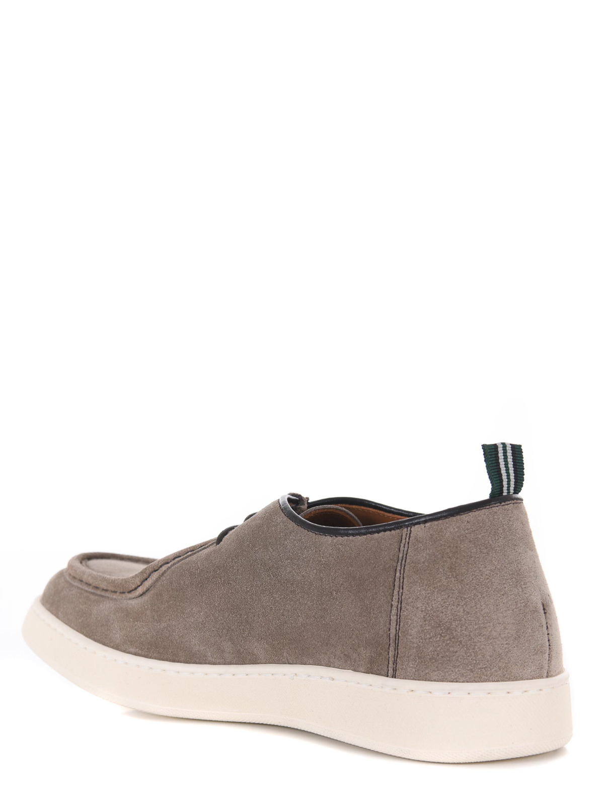 Shop Green George Shoes In Grey