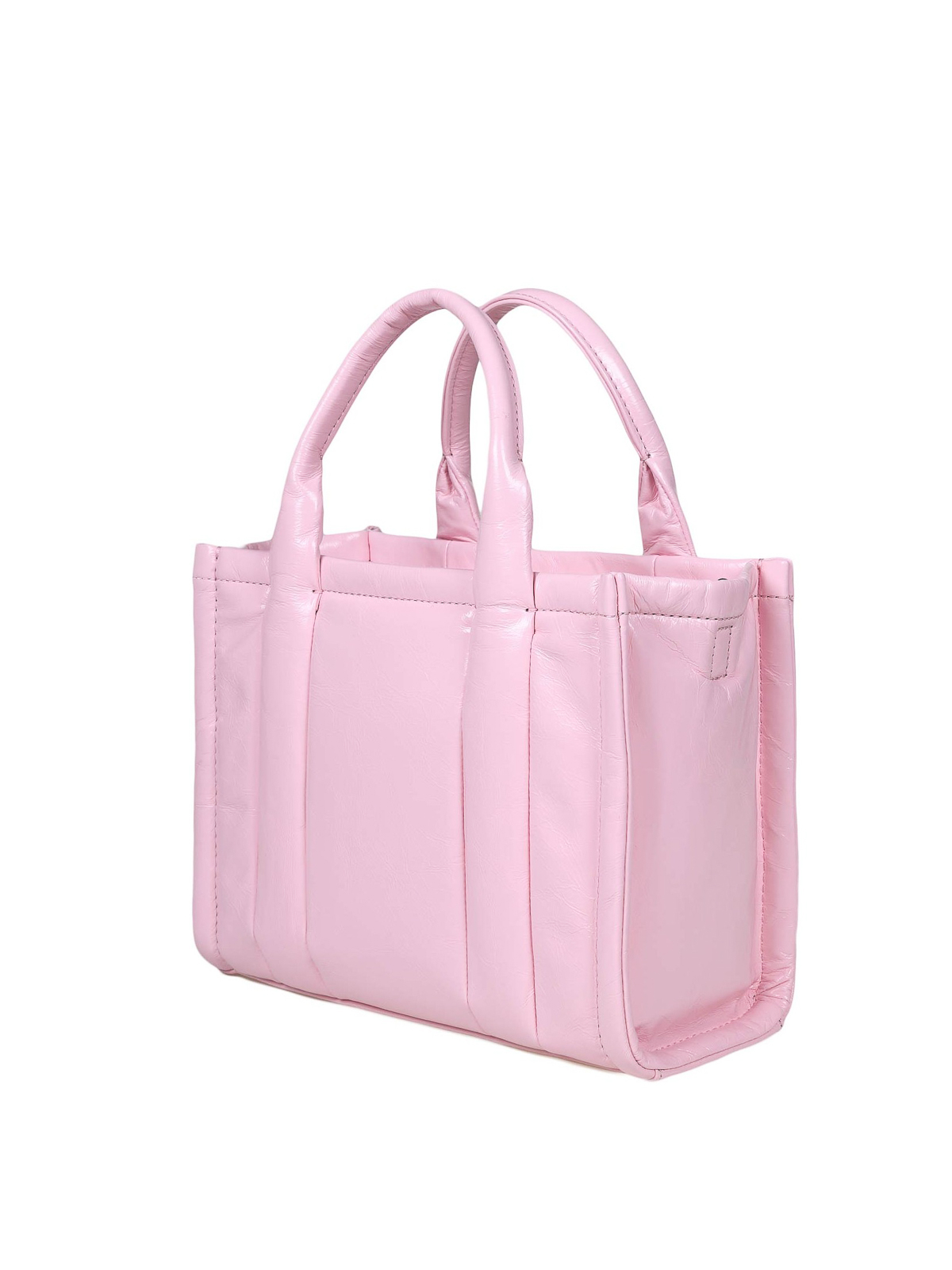 Shop Marc Jacobs The Mini Tote In Bubblegum Color In Pink