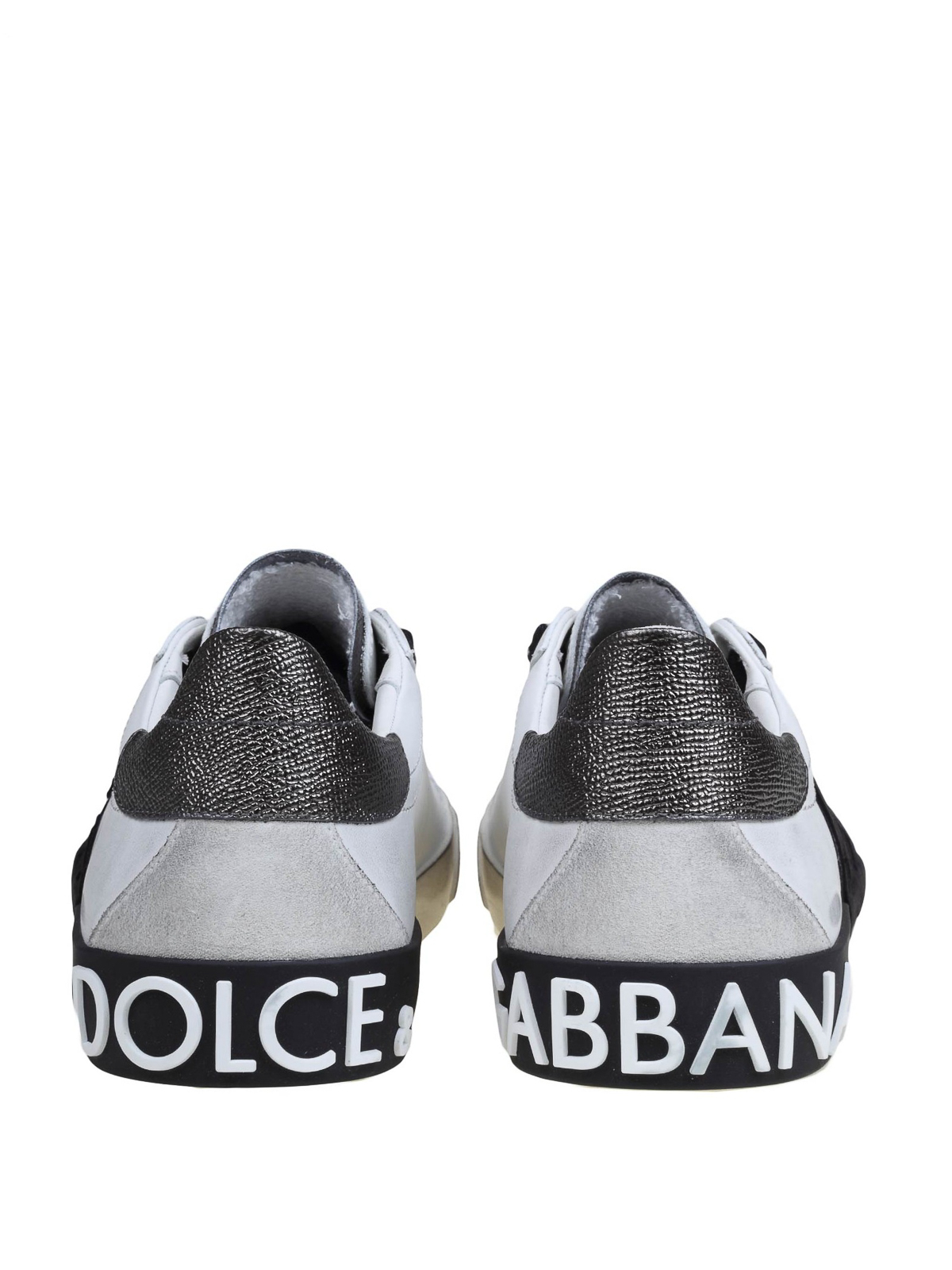 Shop Dolce & Gabbana Low Sneakers In White