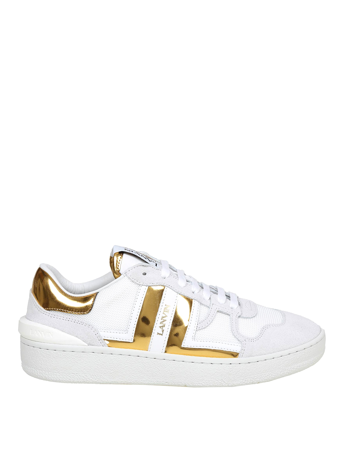 Lanvin Clay Low-top Sneakers In White