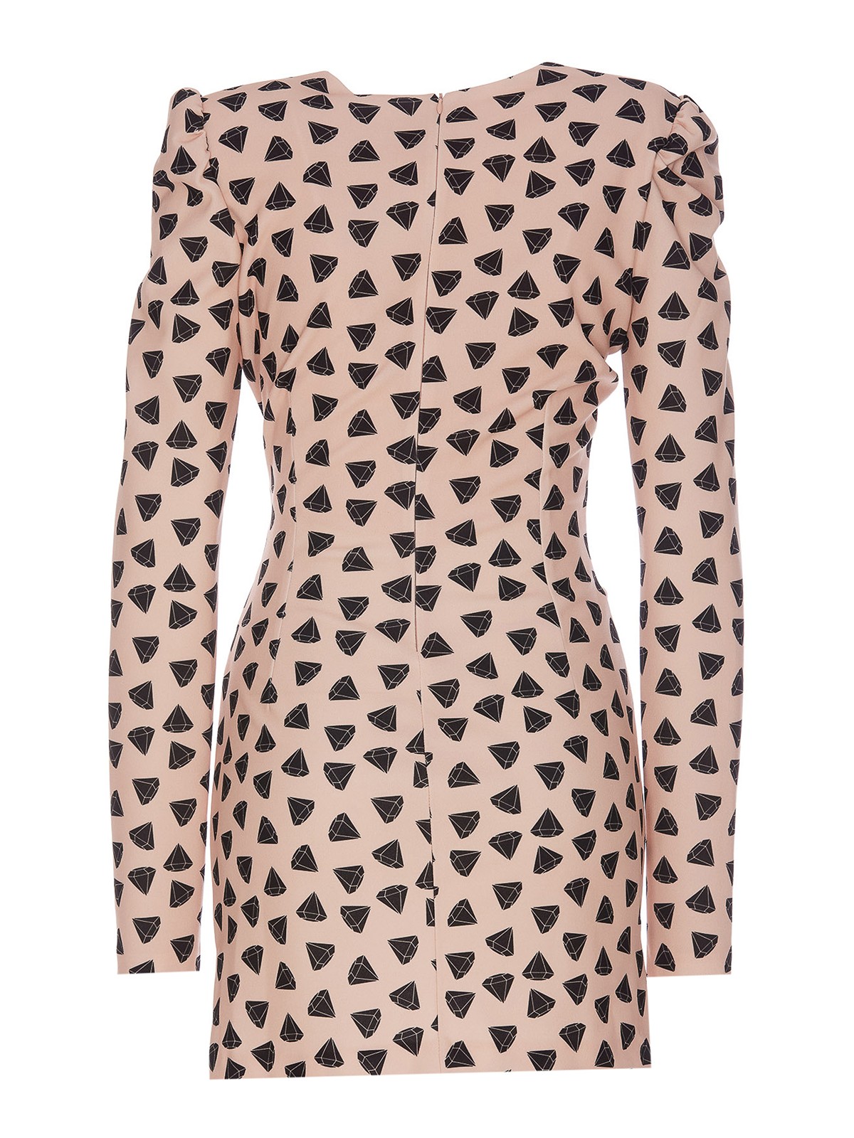 strapless open back dress IVY MINI DRESS