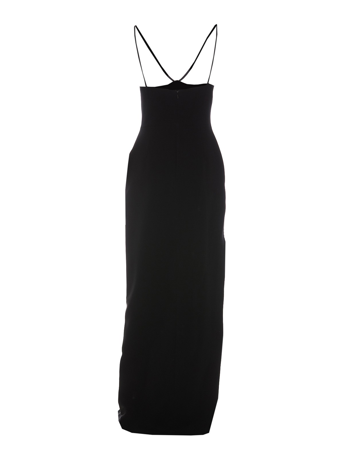 David Koma Long dress - Black - Women|DK40DLABLACK | thebs.com