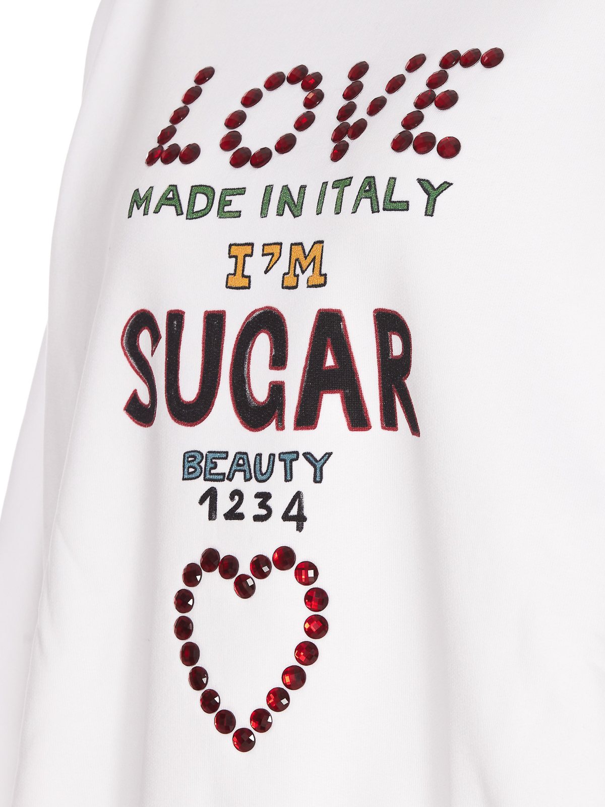 Shop Dolce & Gabbana Sweatshirt In Blanco
