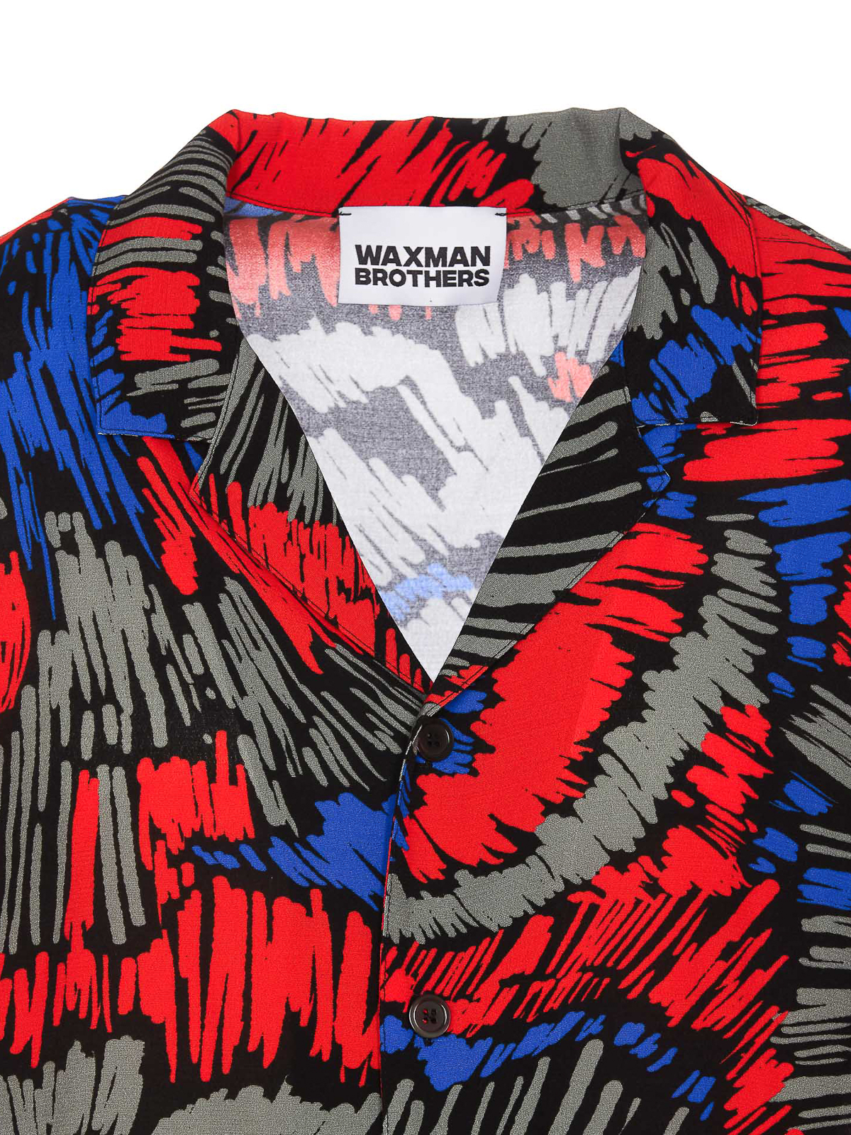WAXMAN BROTHERS マルチカラーヴィスコース長袖シャツ XS｜レディース